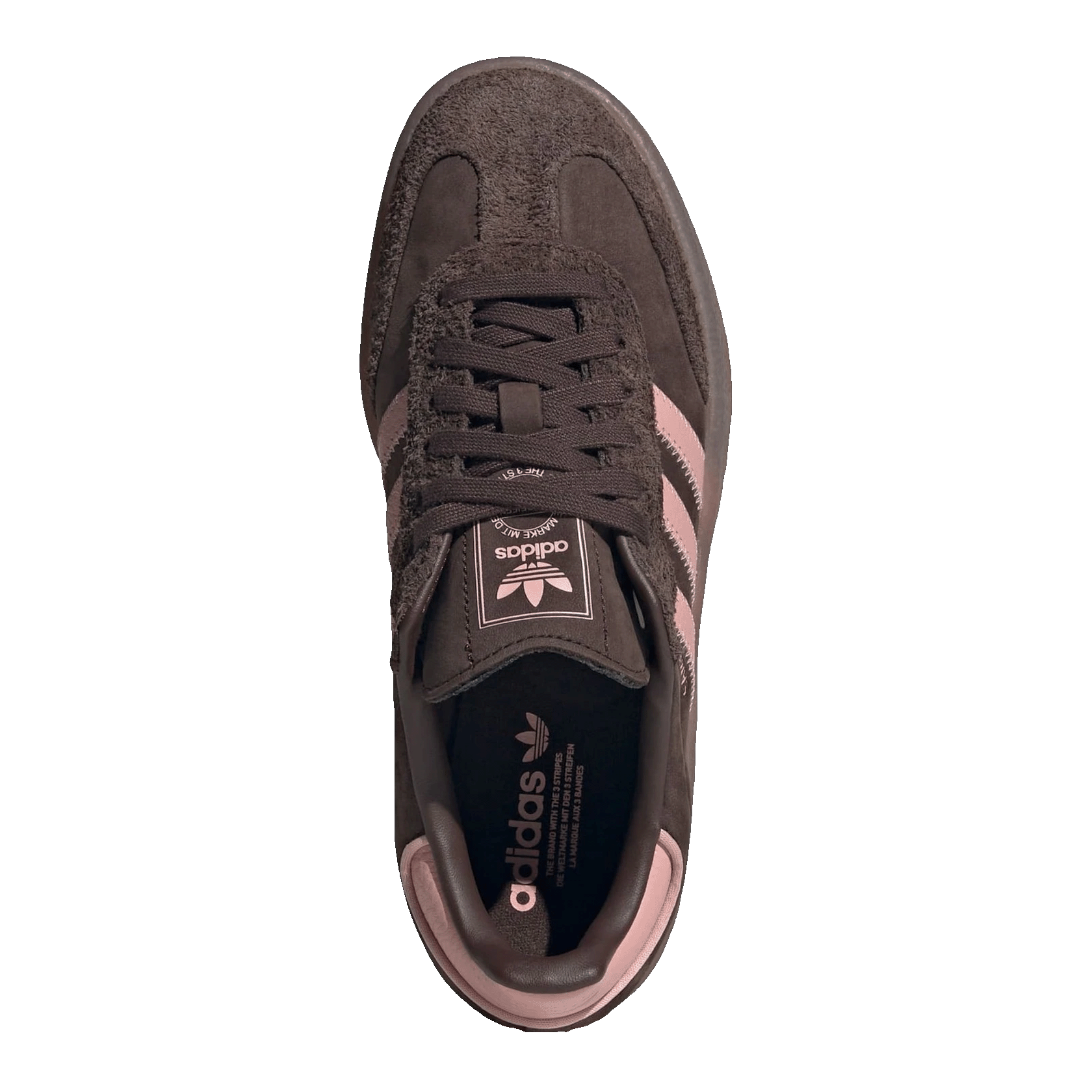 adidas Sambae Dark Brown Wonder Mauve (W) Oben JI2744