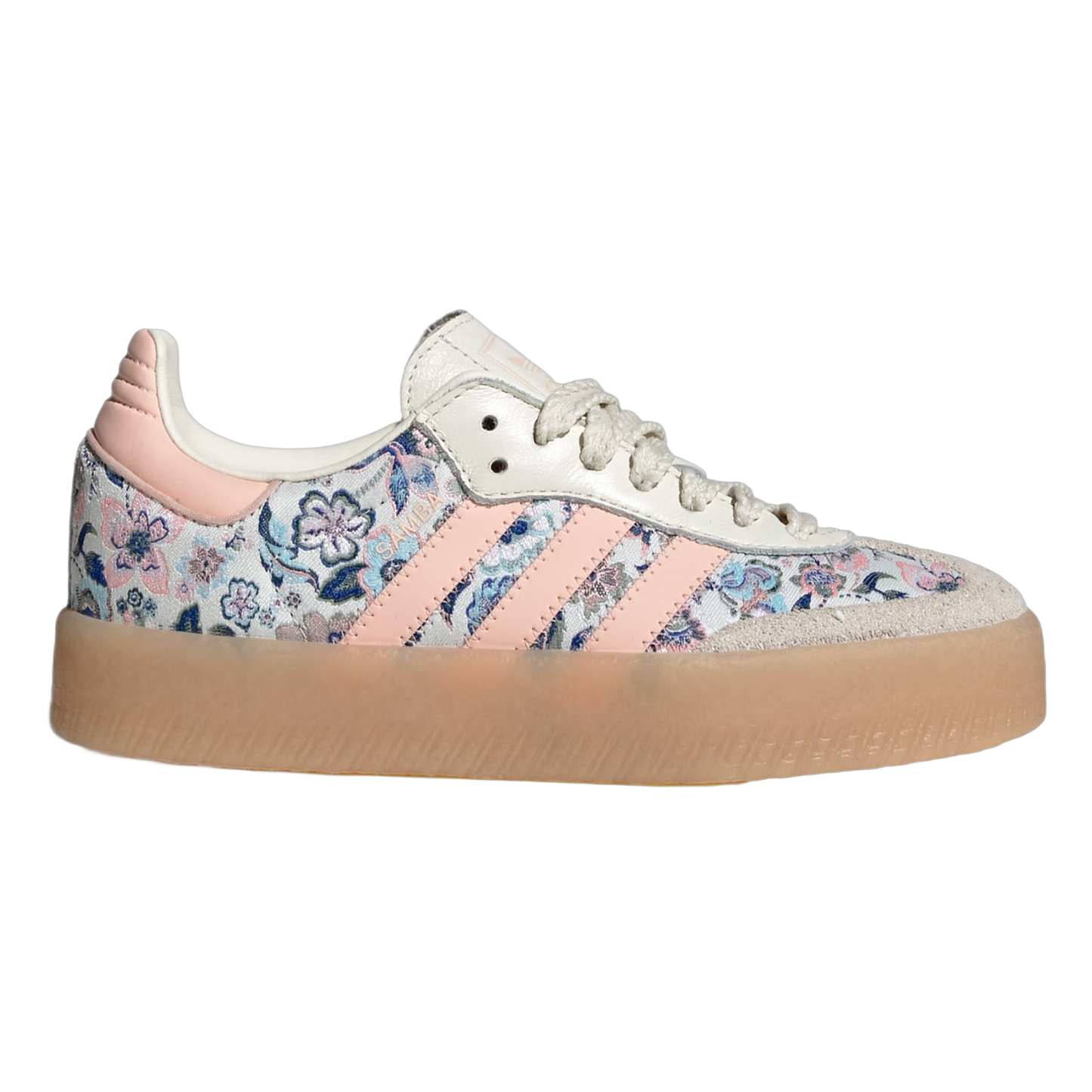 adidas Sambae Liberty London Off White Blush Pink (GS)