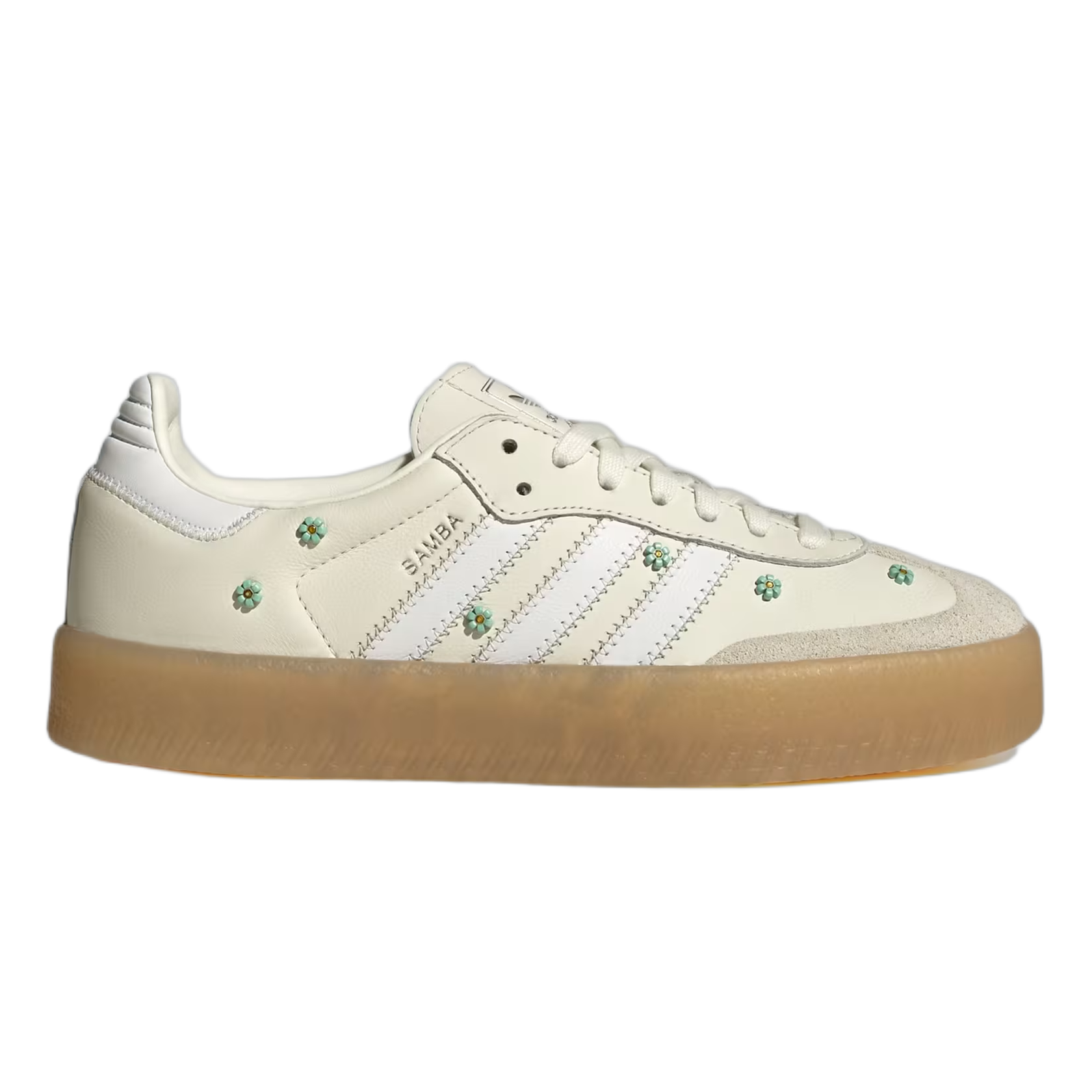 adidas Sambae Off White Cloud White Clear Mint (W) JS3953