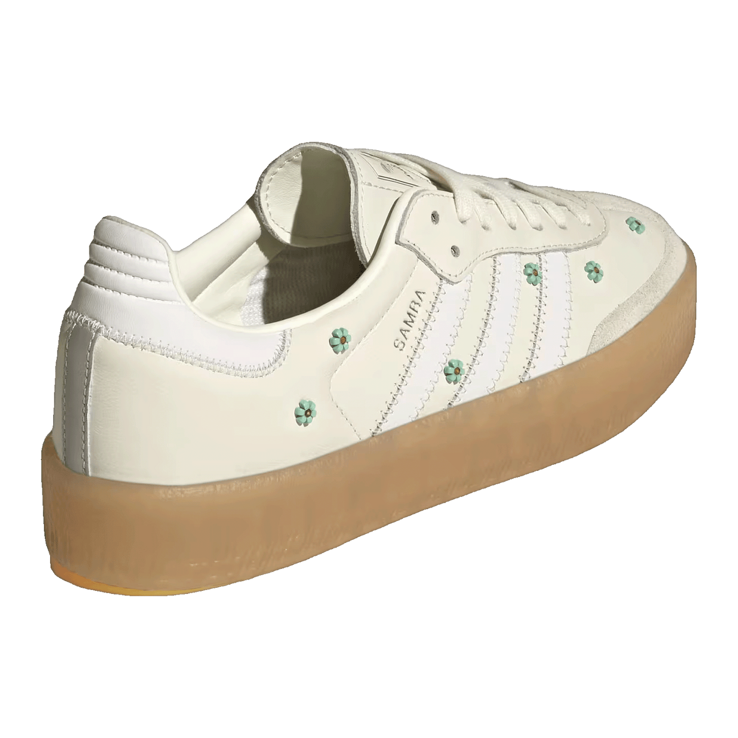 adidas Sambae Off White Cloud White Clear Mint (W) Back JS3953