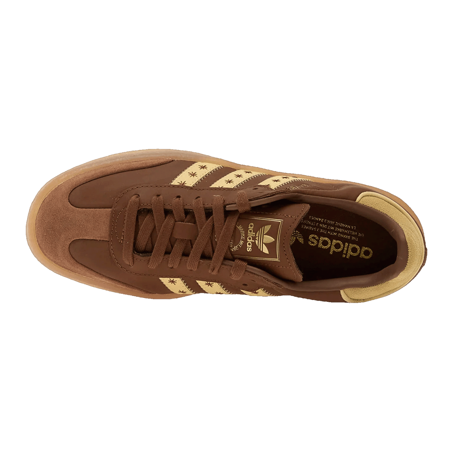 adidas Sambae Preloved Brown Orange Tint (W) Oben JS3958