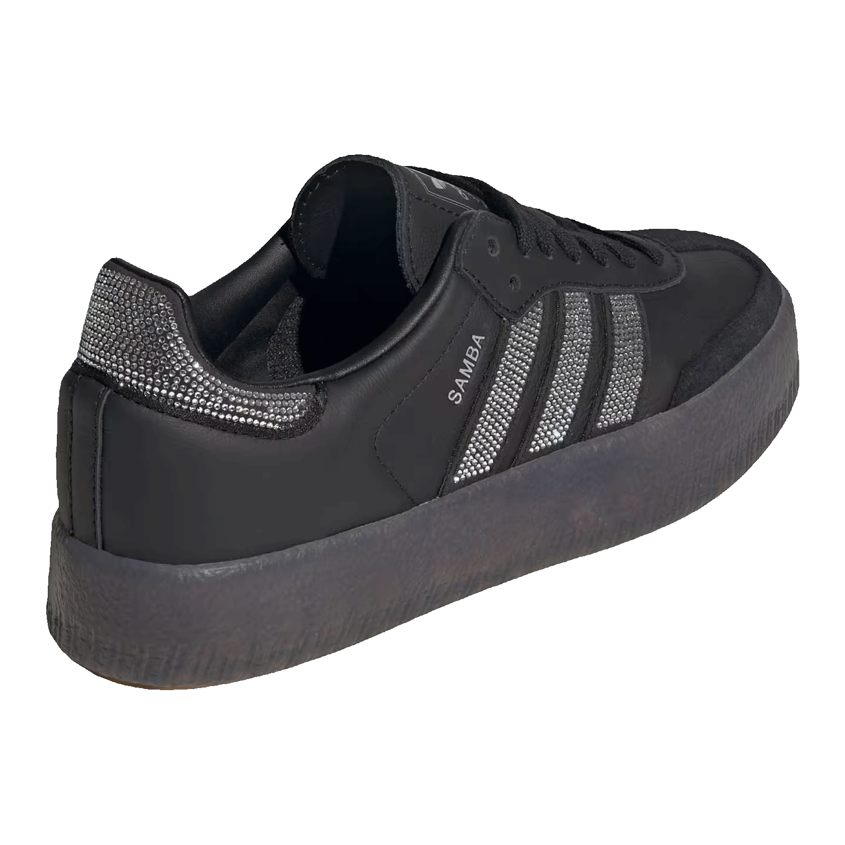 adidas Sambae Rhinestone Black Silver (W) Back IH4045