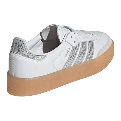 adidas Sambae Rhinestone Crystal White Silver (W) Back IH4046