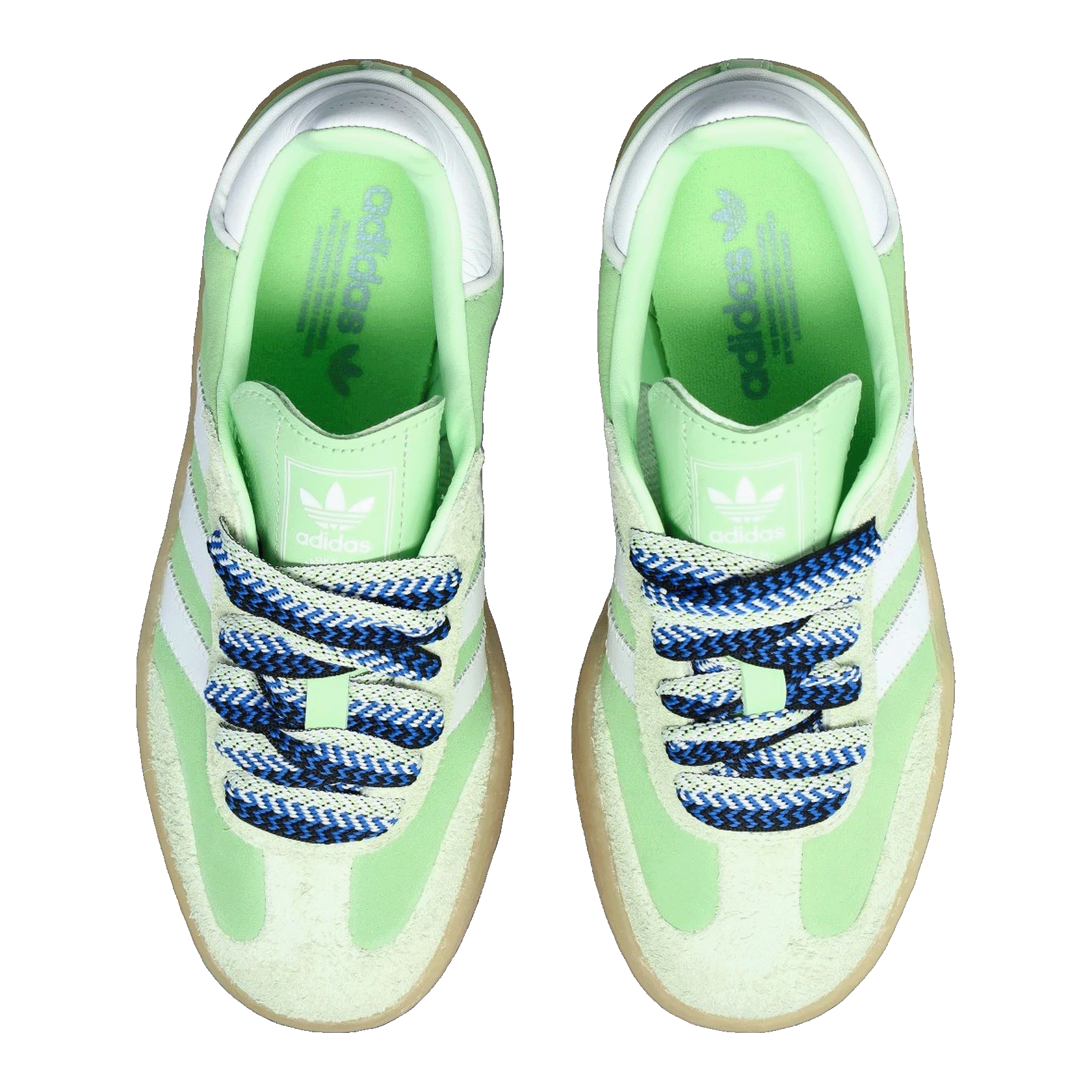 adidas Sambae Semi Green Spark (W) Oben JI2738