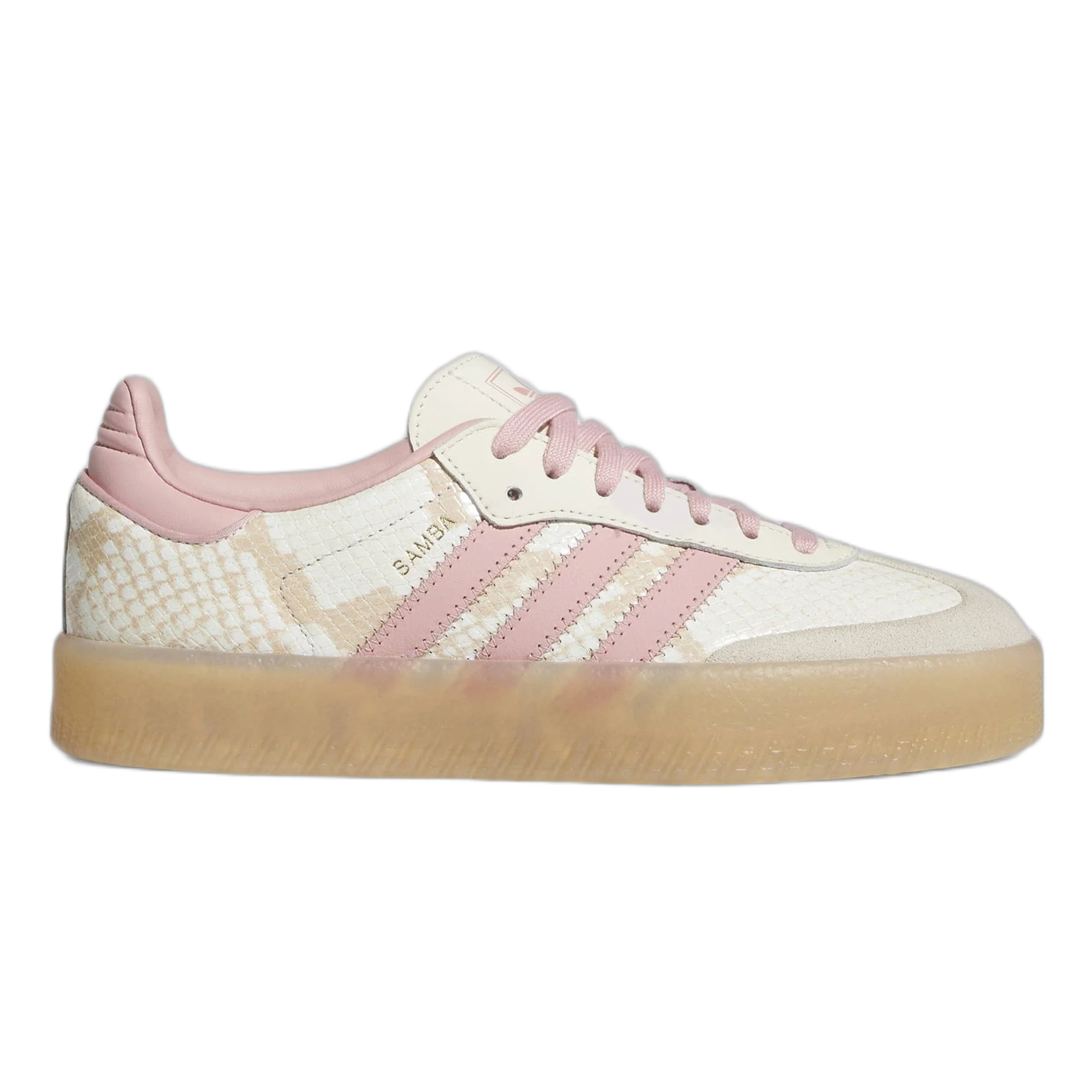adidas Sambae Snakeskin Cream White Wonder Mauve (W) JR3803