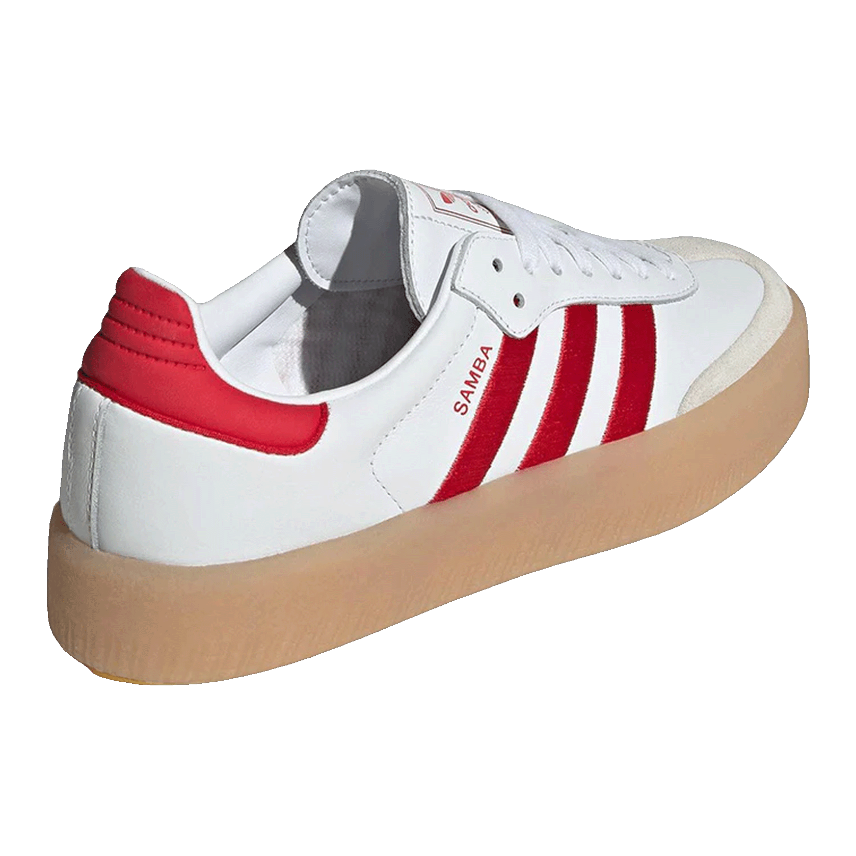 adidas Sambae White Better Scarlet Gum (W) Back ID0438