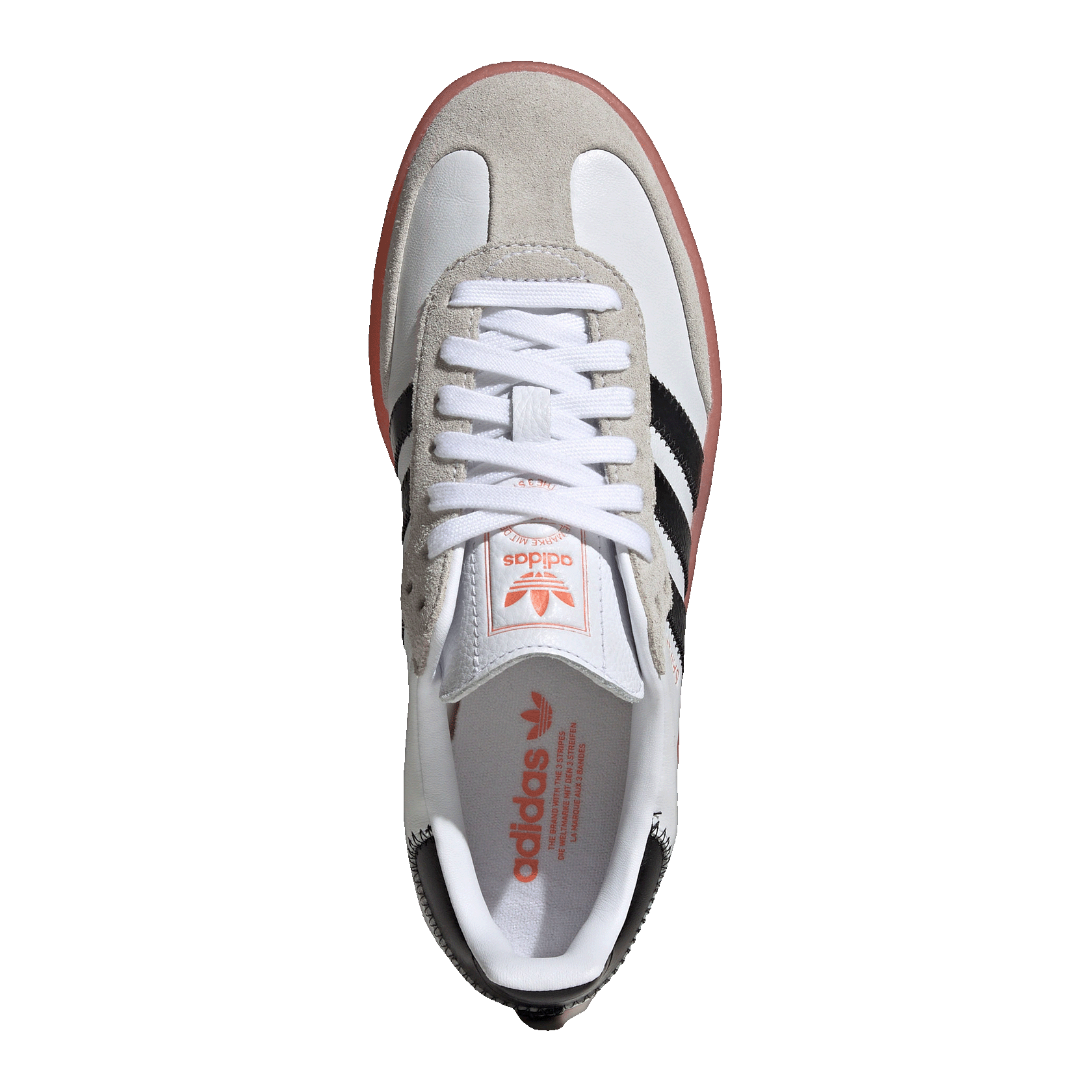 adidas Sambae White Black Semi Coral (W) Oben JI3072