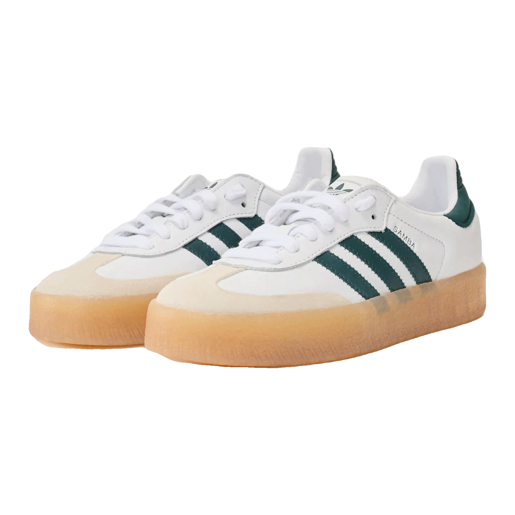 adidas Sambae White Off White Aurora Ivy (W) Side