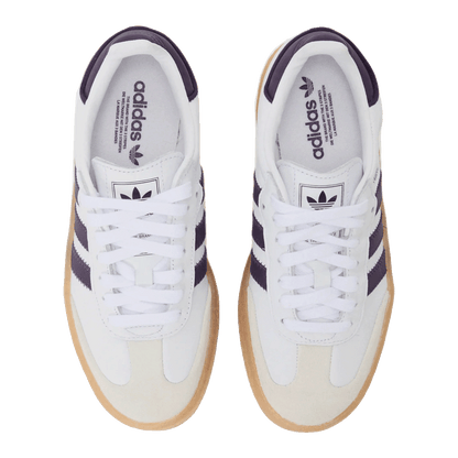 adidas Sambae White Off White Aurora Plum (W) Oben