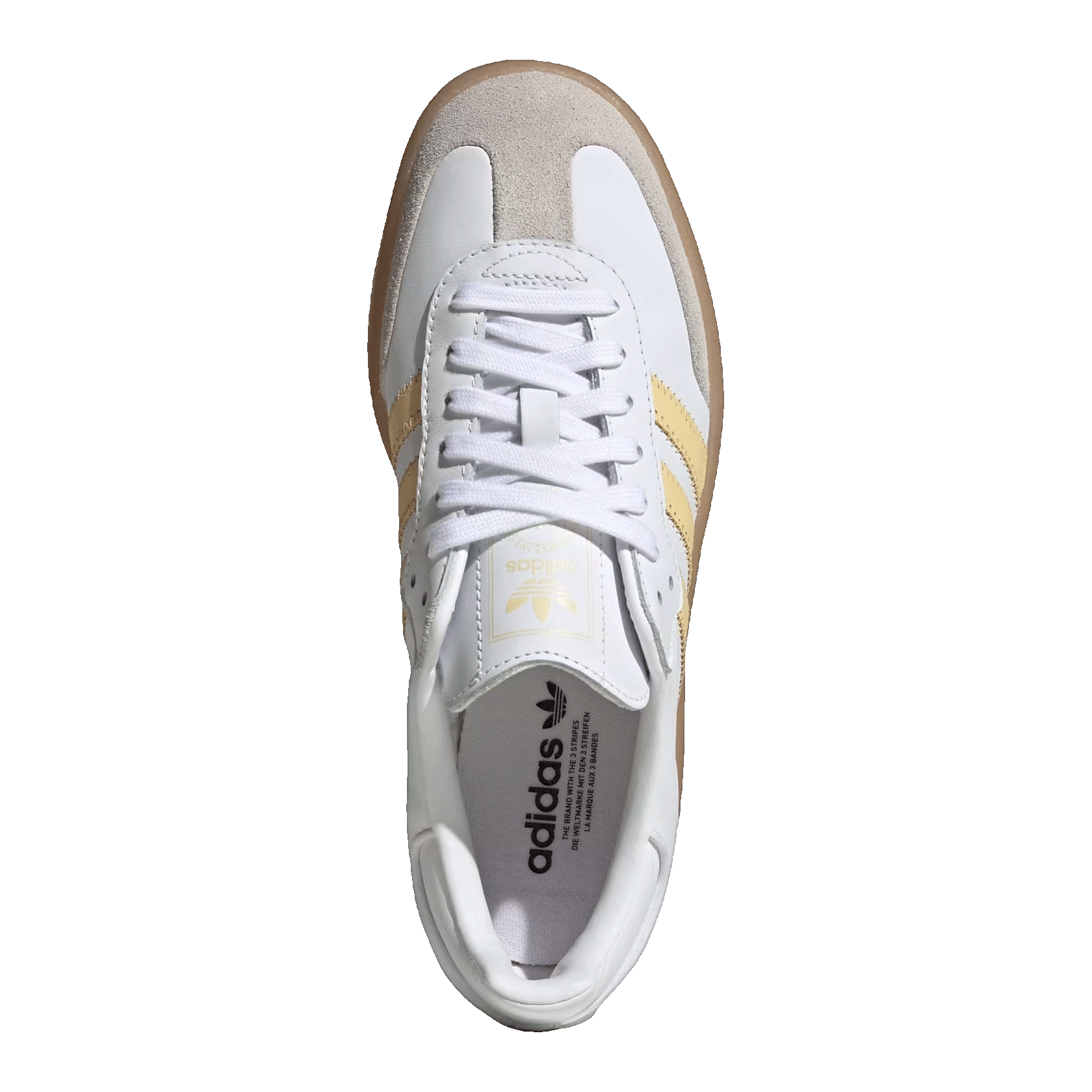 adidas Sambae White Orange Tint Tangerine (W) Oben IH4025