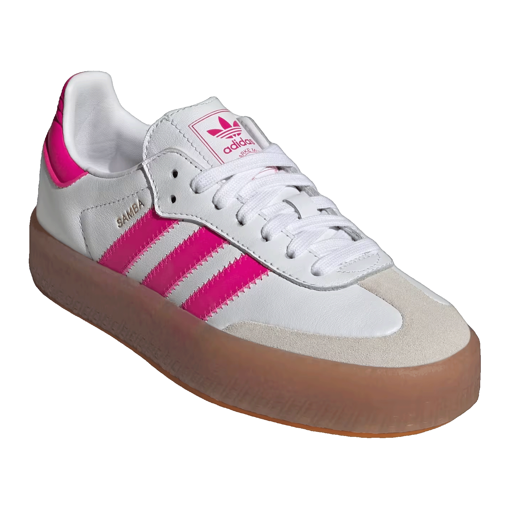 adidas Sambae White Shock Pink (GS) Side JP9532