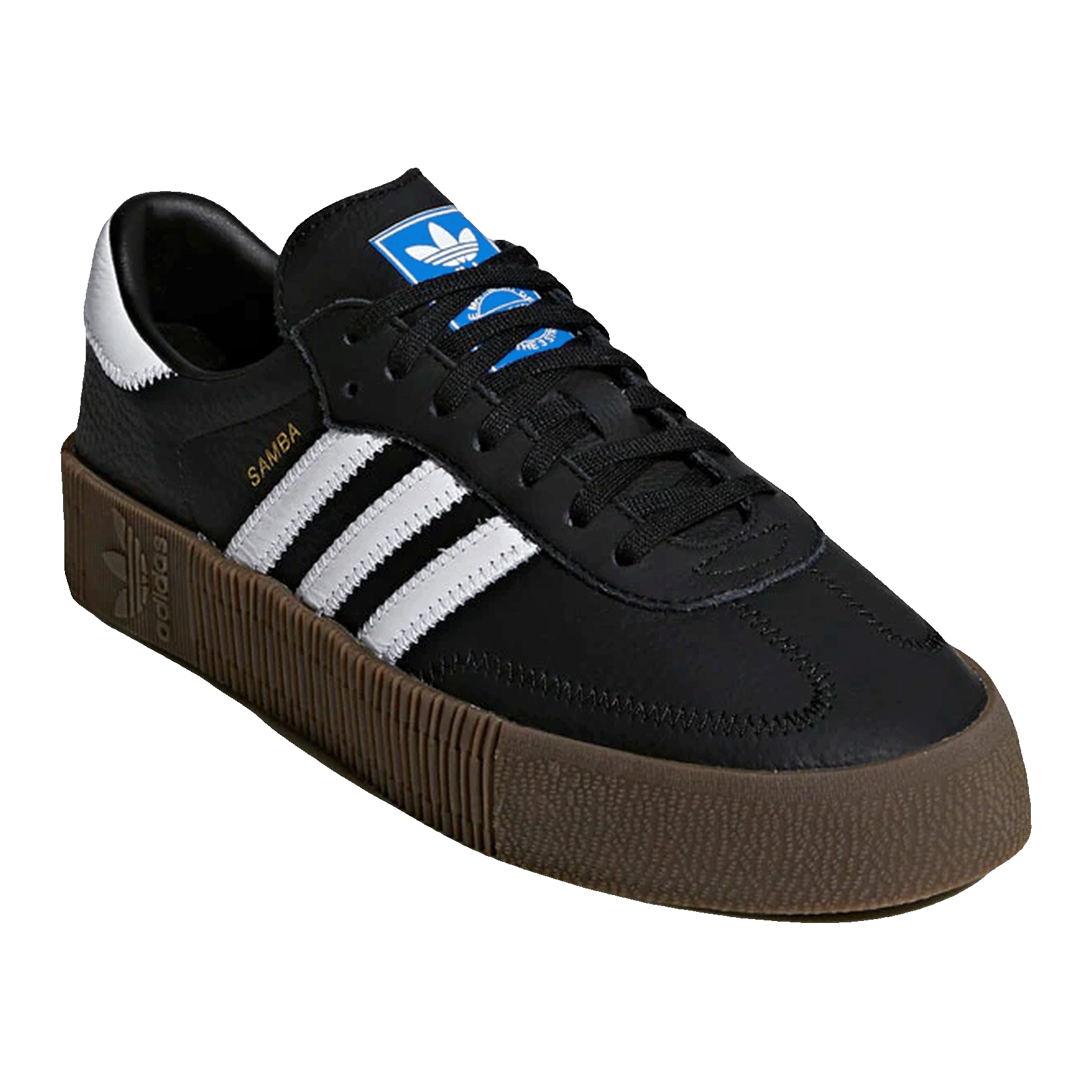 adidas Sambarose Black White Gum (W) Side B28156