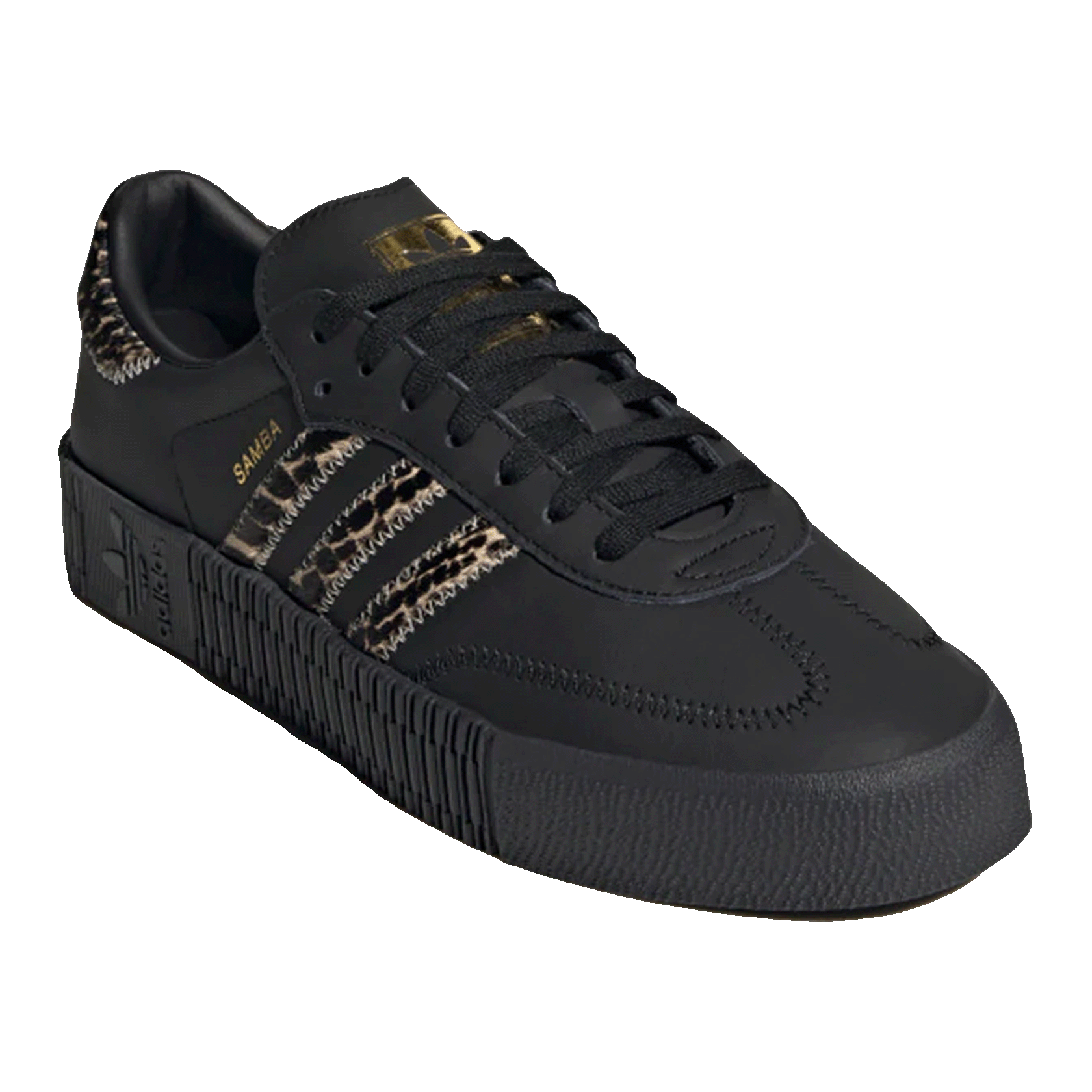 adidas Sambarose Cheetah Print (W) Side FZ3636