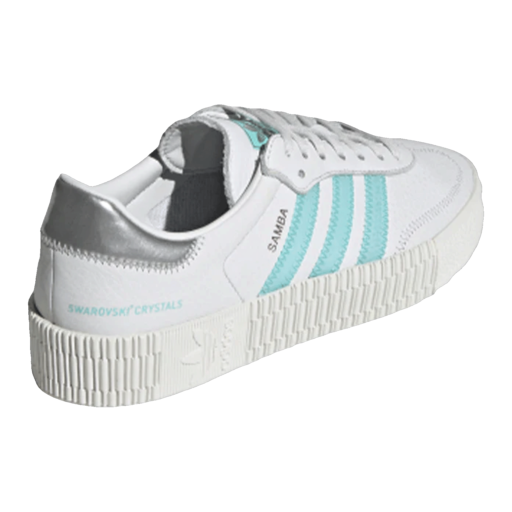 adidas Sambarose Swarovski White Clear Aqua (W) Back