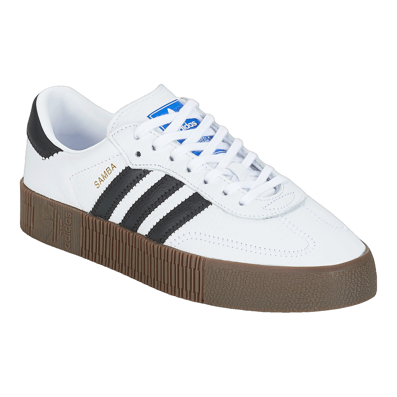 adidas Sambarose White Black Gum (W) Side AQ1134