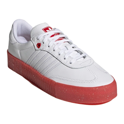 adidas Sambarose White Scarlet (W) Side FZ1831