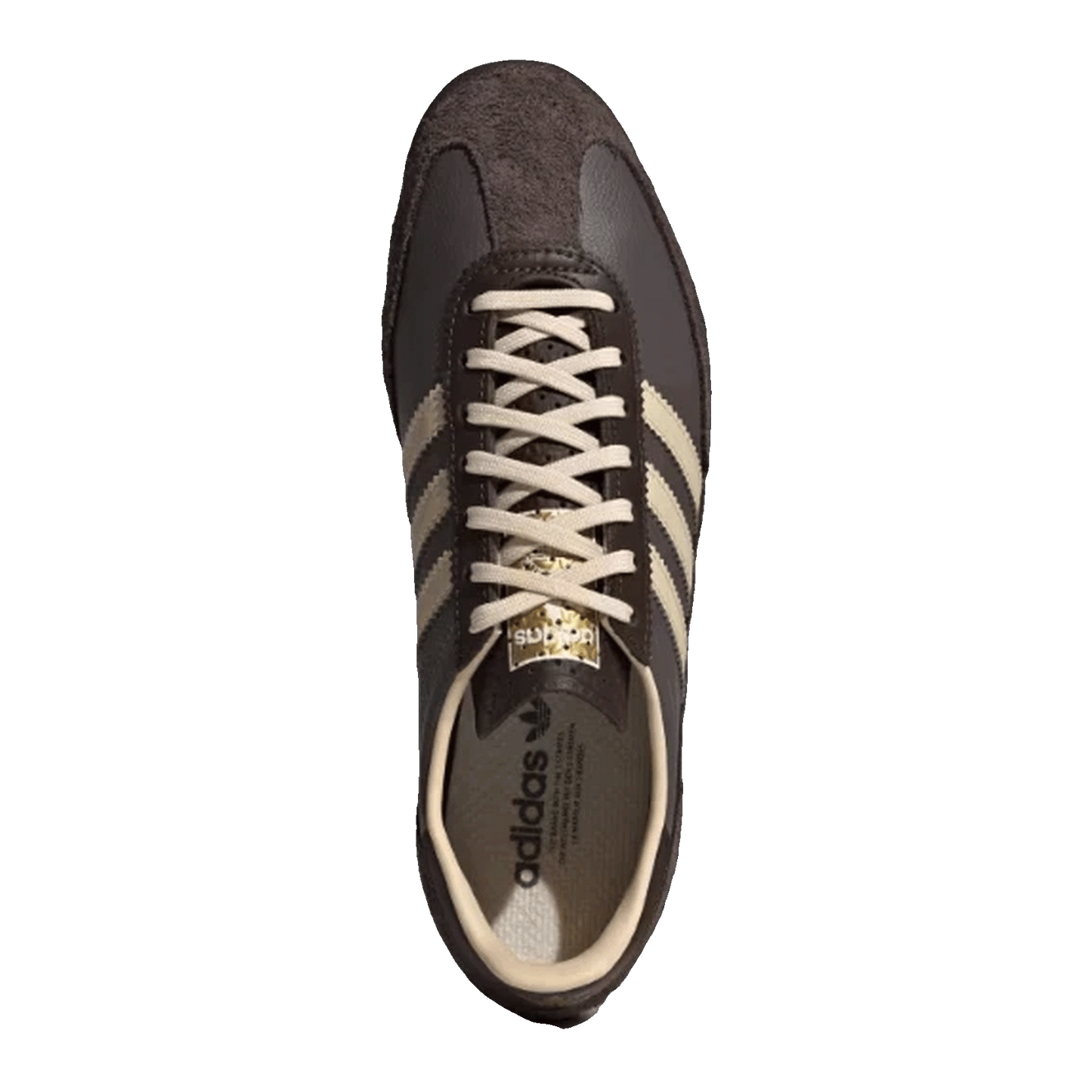 adidas SL 72 OG Charcoal Crystal Sand Brown (W) Oben IF1937