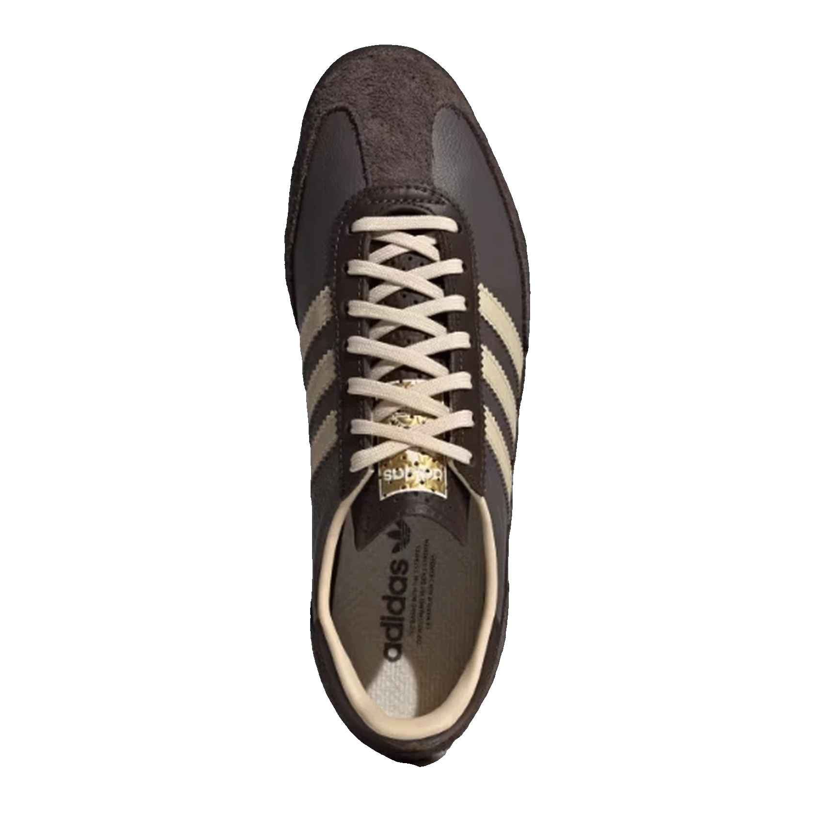 adidas SL 72 OG Charcoal Crystal Sand Brown (W) Oben IF1937