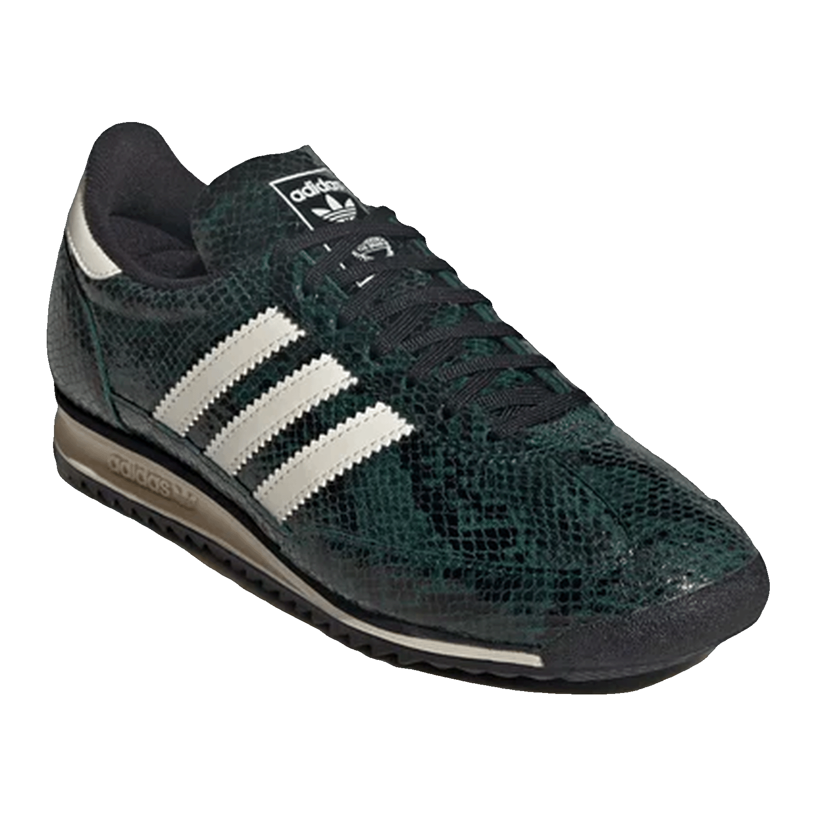 adidas SL 72 OG Collegiate Green Snakeskin (W) Side JS3982