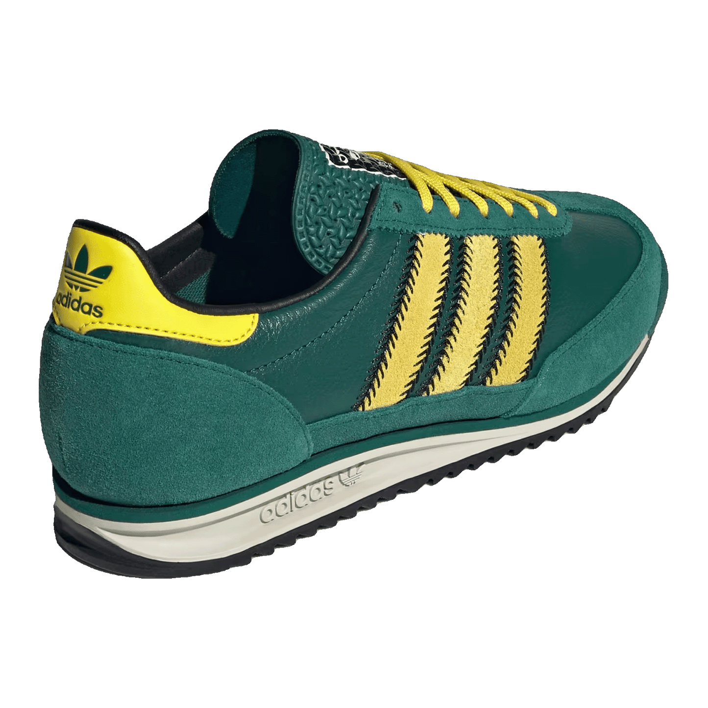adidas SL 72 OG Collegiate Green Yellow Black (W) Back JS3984
