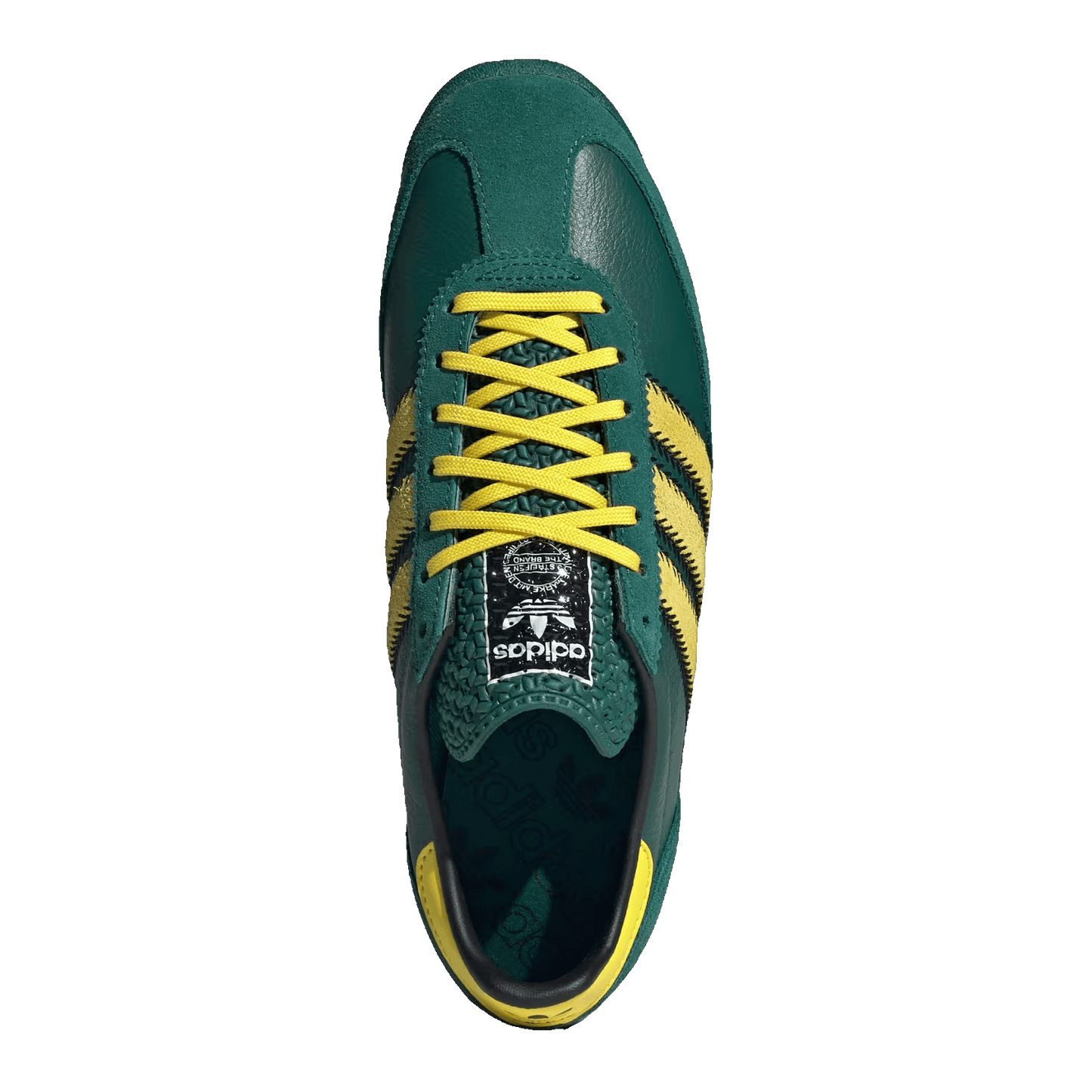 adidas SL 72 OG Collegiate Green Yellow Black (W) Oben JS3984