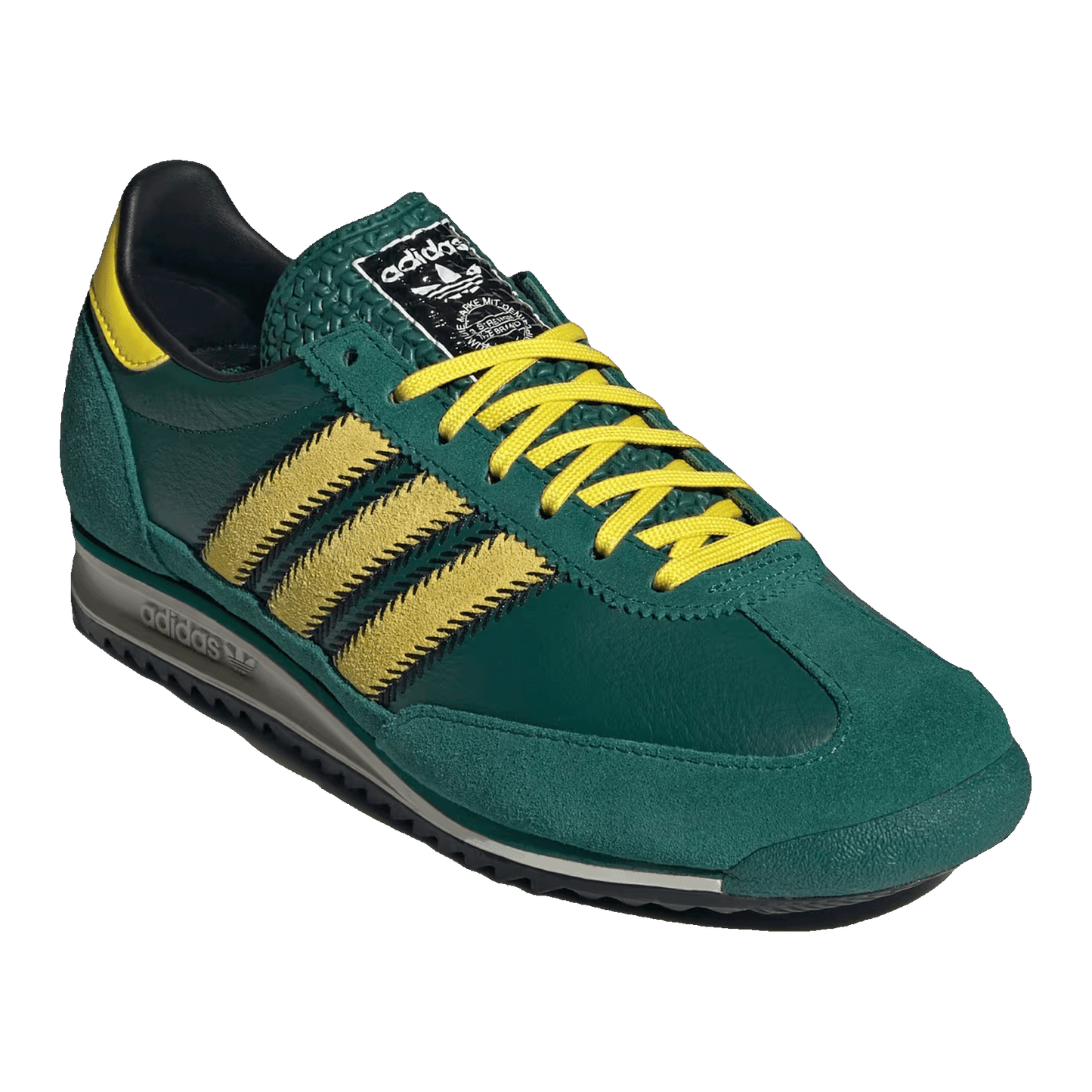 adidas SL 72 OG Collegiate Green Yellow Black (W) Side JS3984