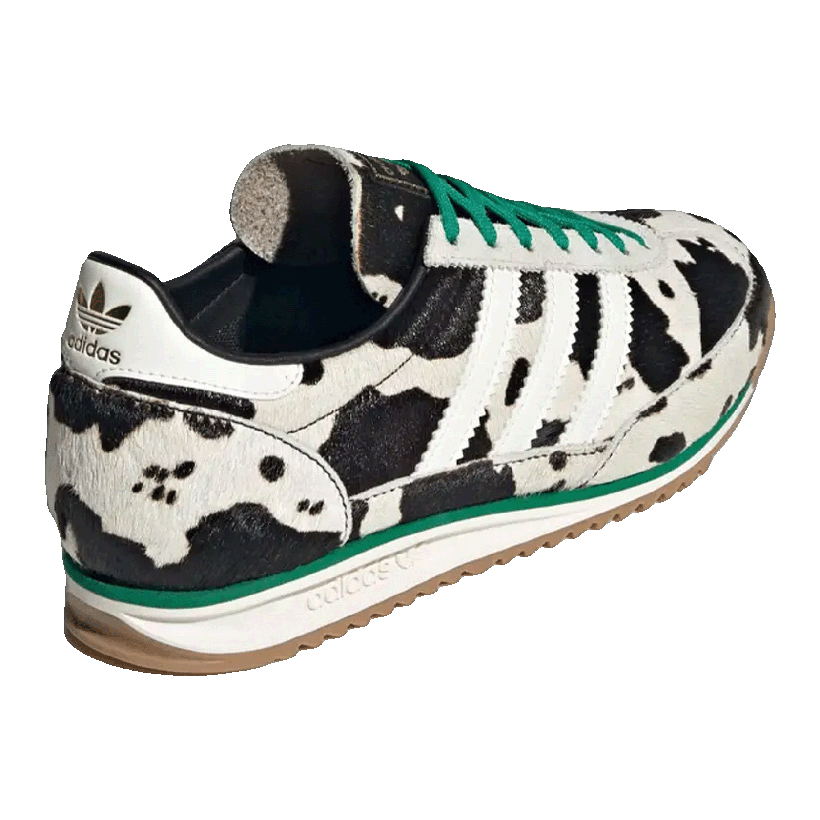 adidas SL 72 OG Cow Print Black White (W) Back JR1639