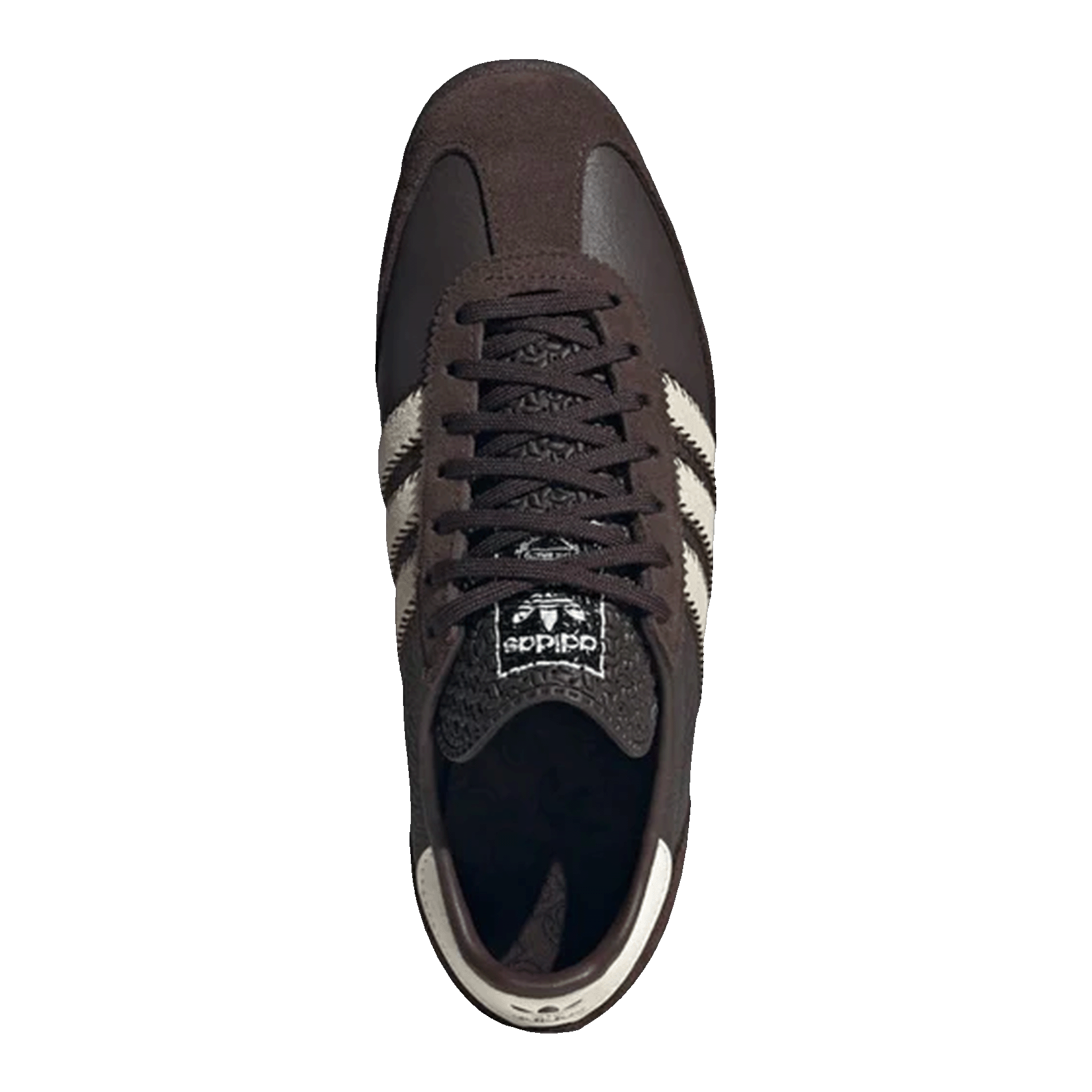adidas SL 72 OG Dark Brown Cream White (W) Oben JS3983