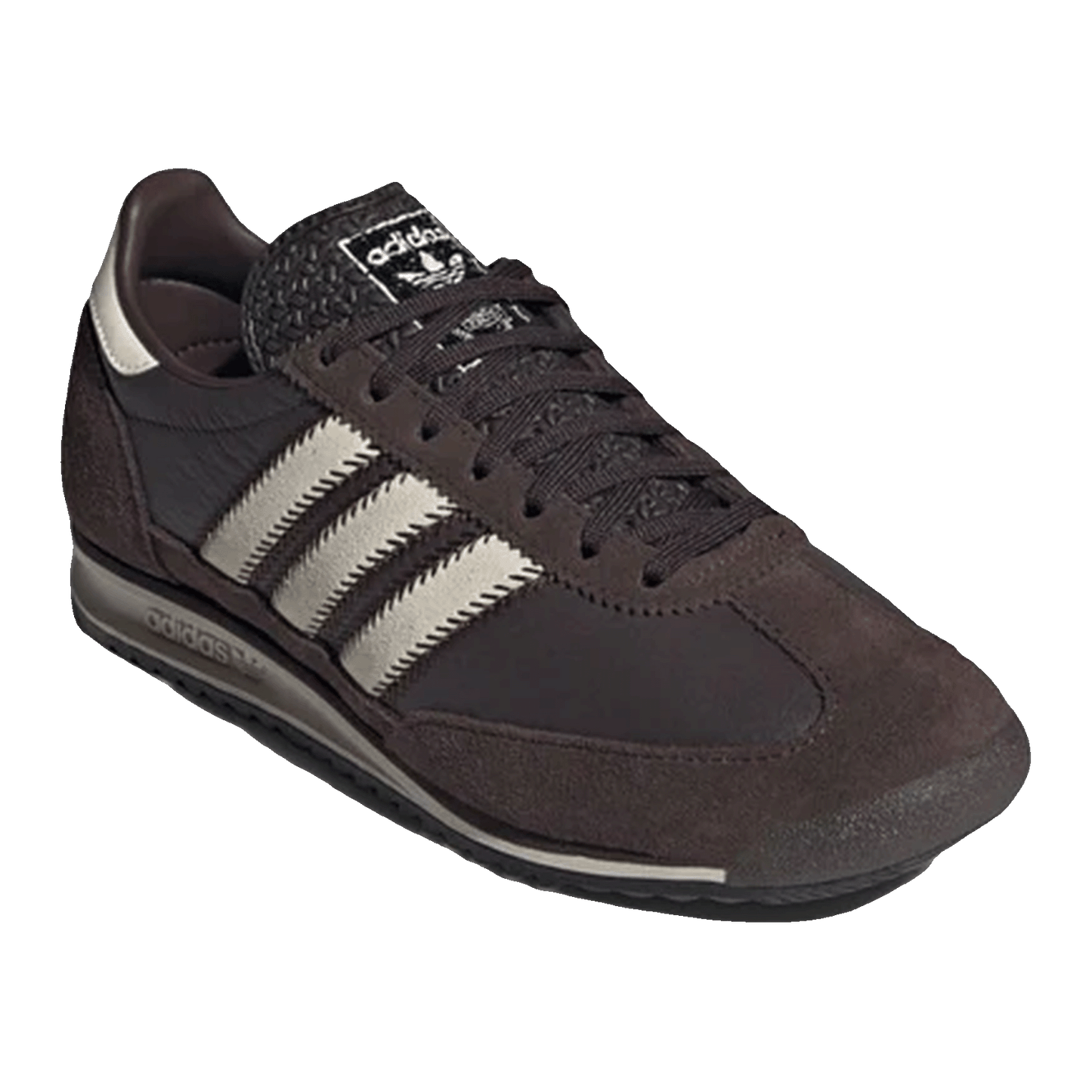 adidas SL 72 OG Dark Brown Cream White (W) Side JS3983