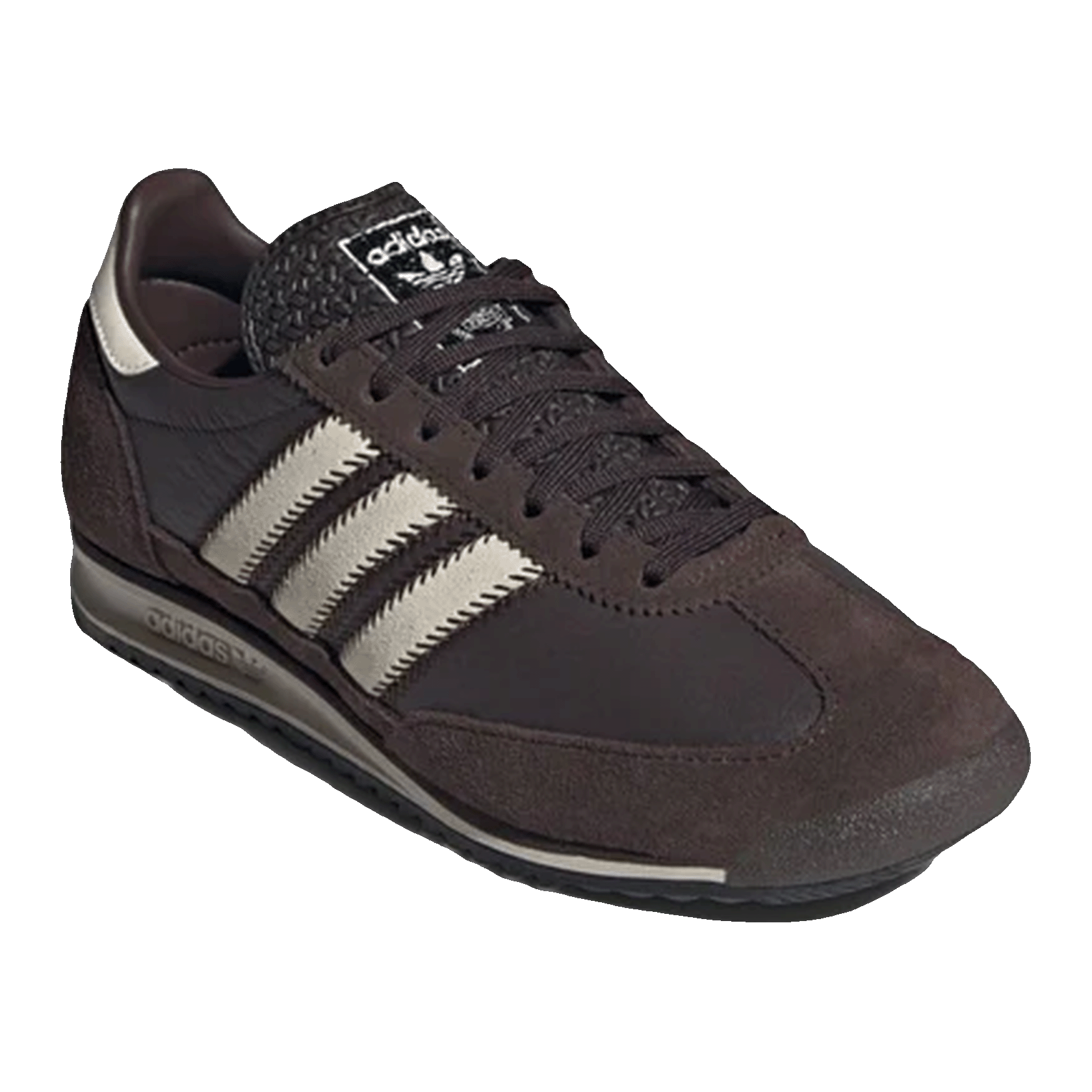 adidas SL 72 OG Dark Brown Cream White (W) Side JS3983