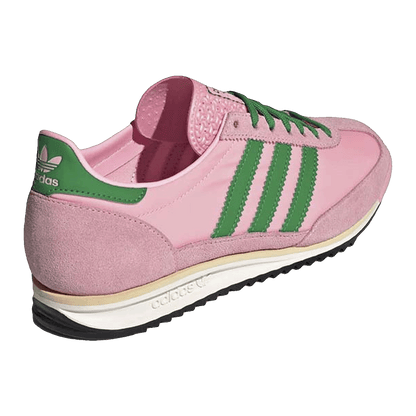 adidas SL 72 OG Glow Pink Green Core Black (W) Back JQ8309