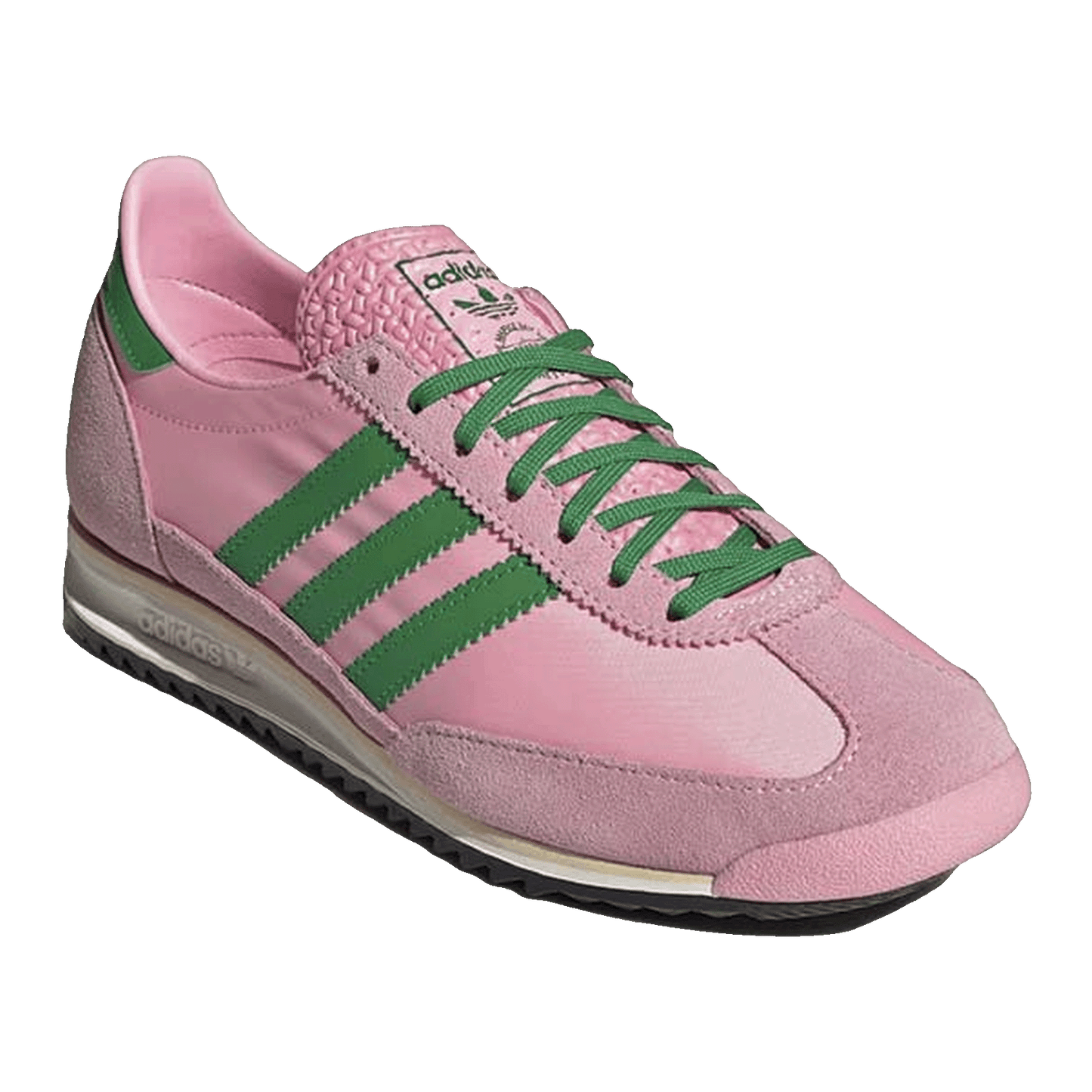 adidas SL 72 OG Glow Pink Green Core Black (W) Side JQ8309