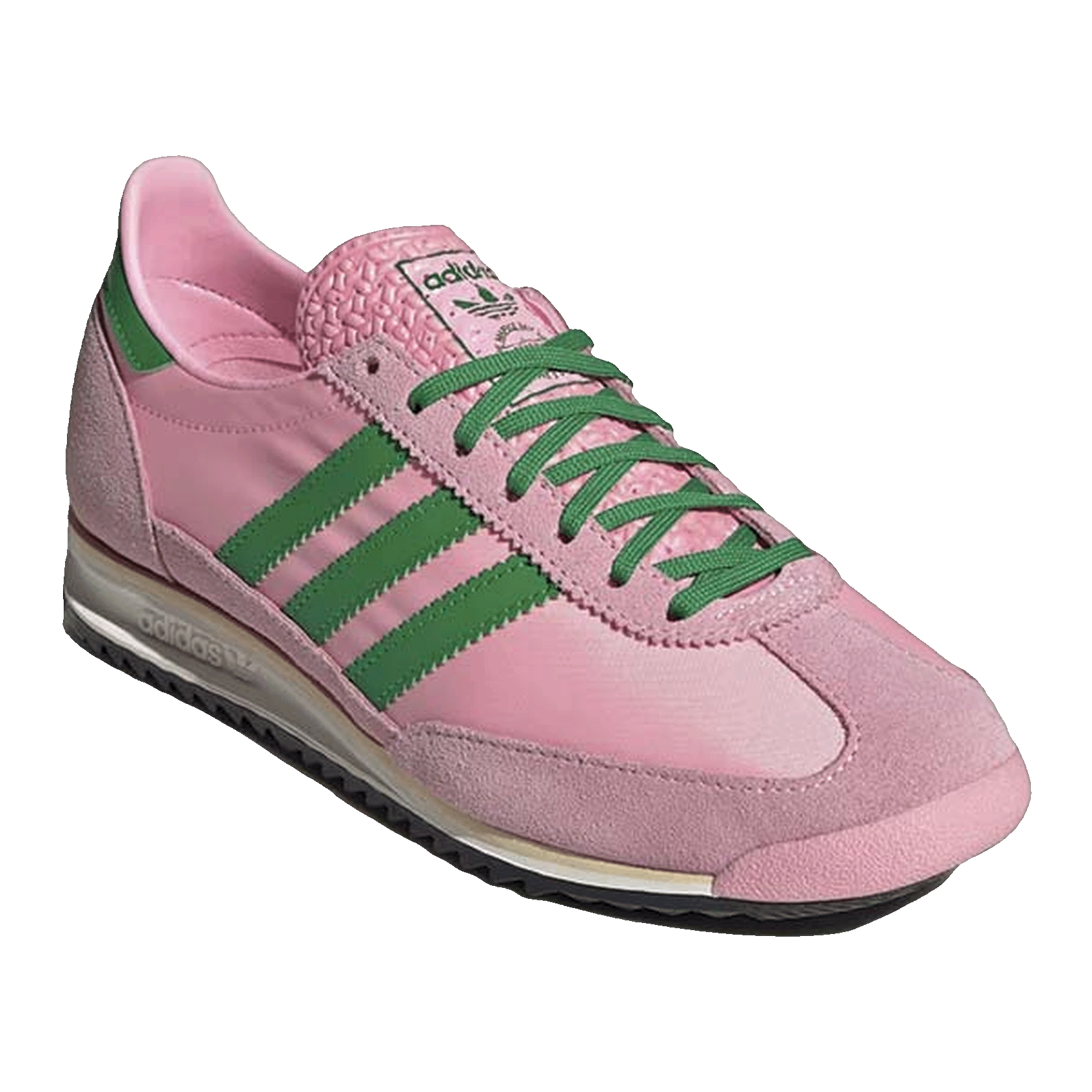 adidas SL 72 OG Glow Pink Green Core Black (W) Side JQ8309
