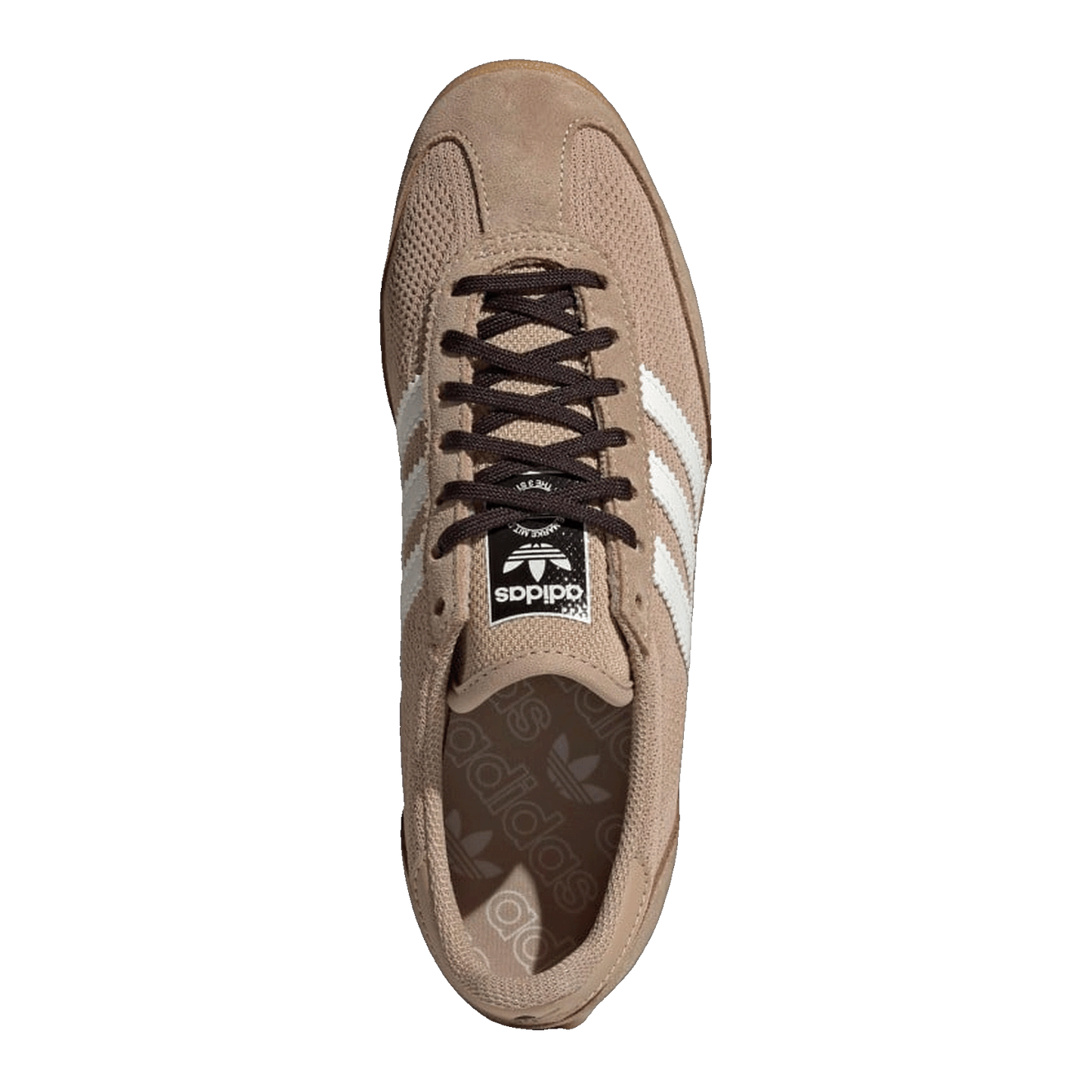 adidas SL 72 OG Warm Sandstone Off White Gum (W) Oben JQ8324