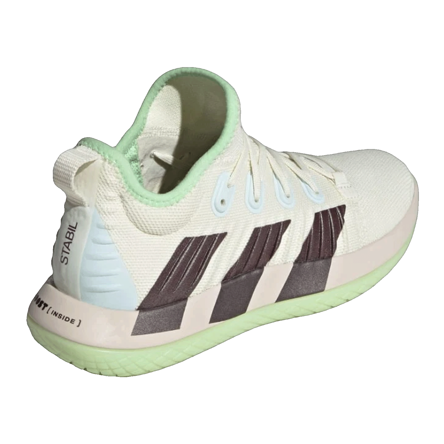 adidas Stabil Next Gen Handball Off White Aurora Met. Semi Green Spark (W) Back