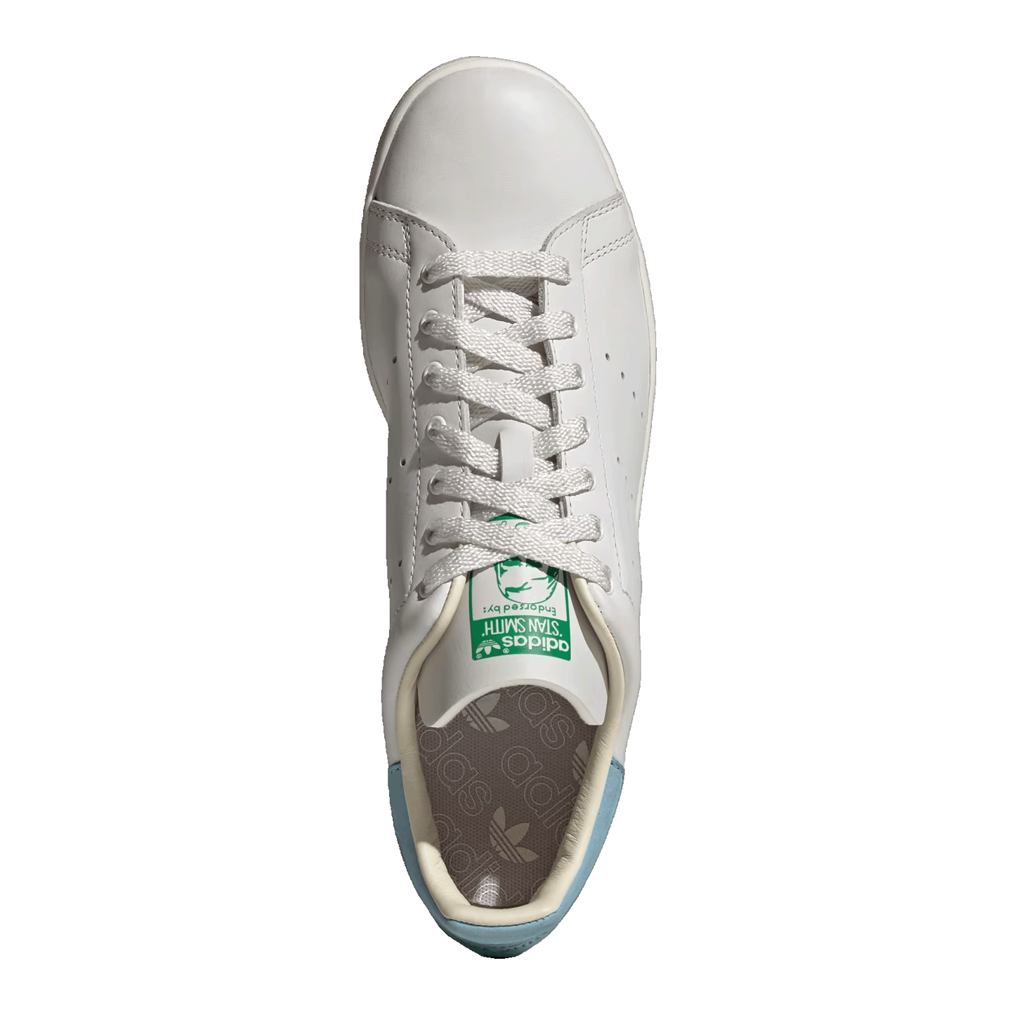 adidas Stan Smith 80s White Blue Pink Mismatched Oben