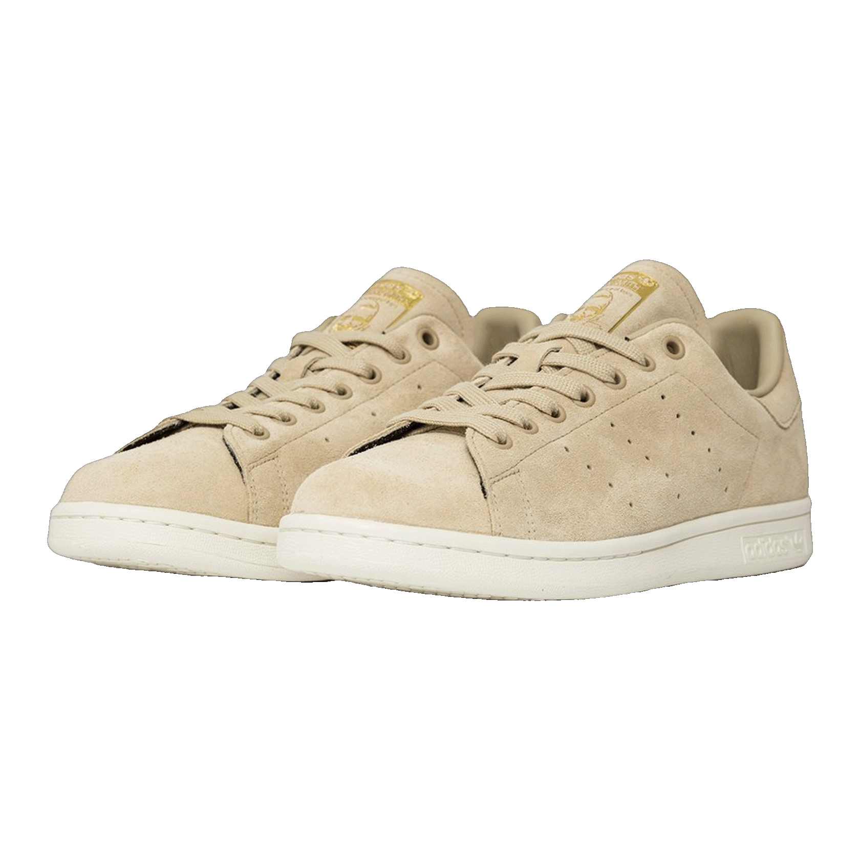 adidas Stan Smith Beige Suede Side