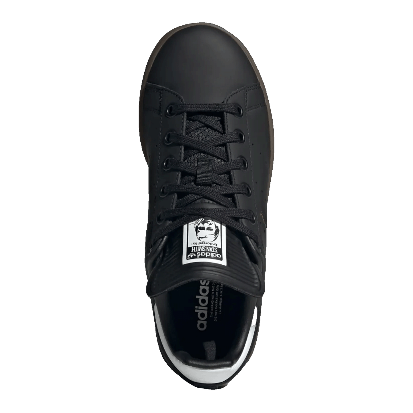 adidas Stan Smith Black Cloud White Gum (GS) Oben IE8173