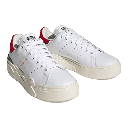 adidas Stan Smith Bonega 2B Cloud White Better Scarlet Collegiate Green (W) Side HQ9882