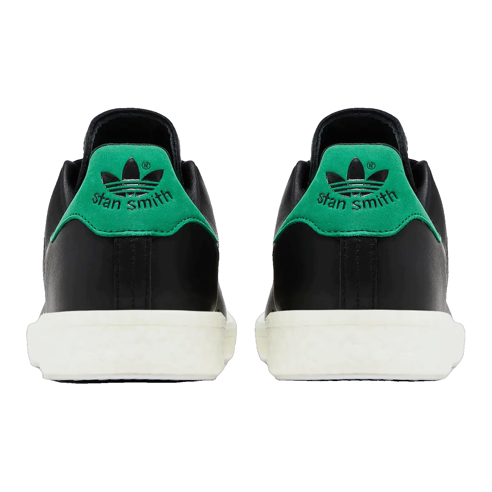 adidas Stan Smith Boost Black Green Back BB0009