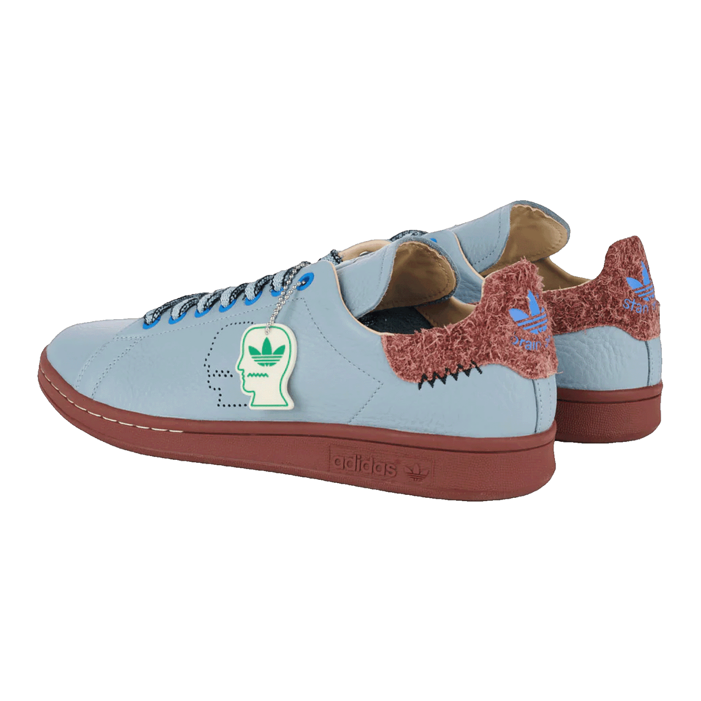 adidas Stan Smith Brain Dead Bahia Light Blue Back
