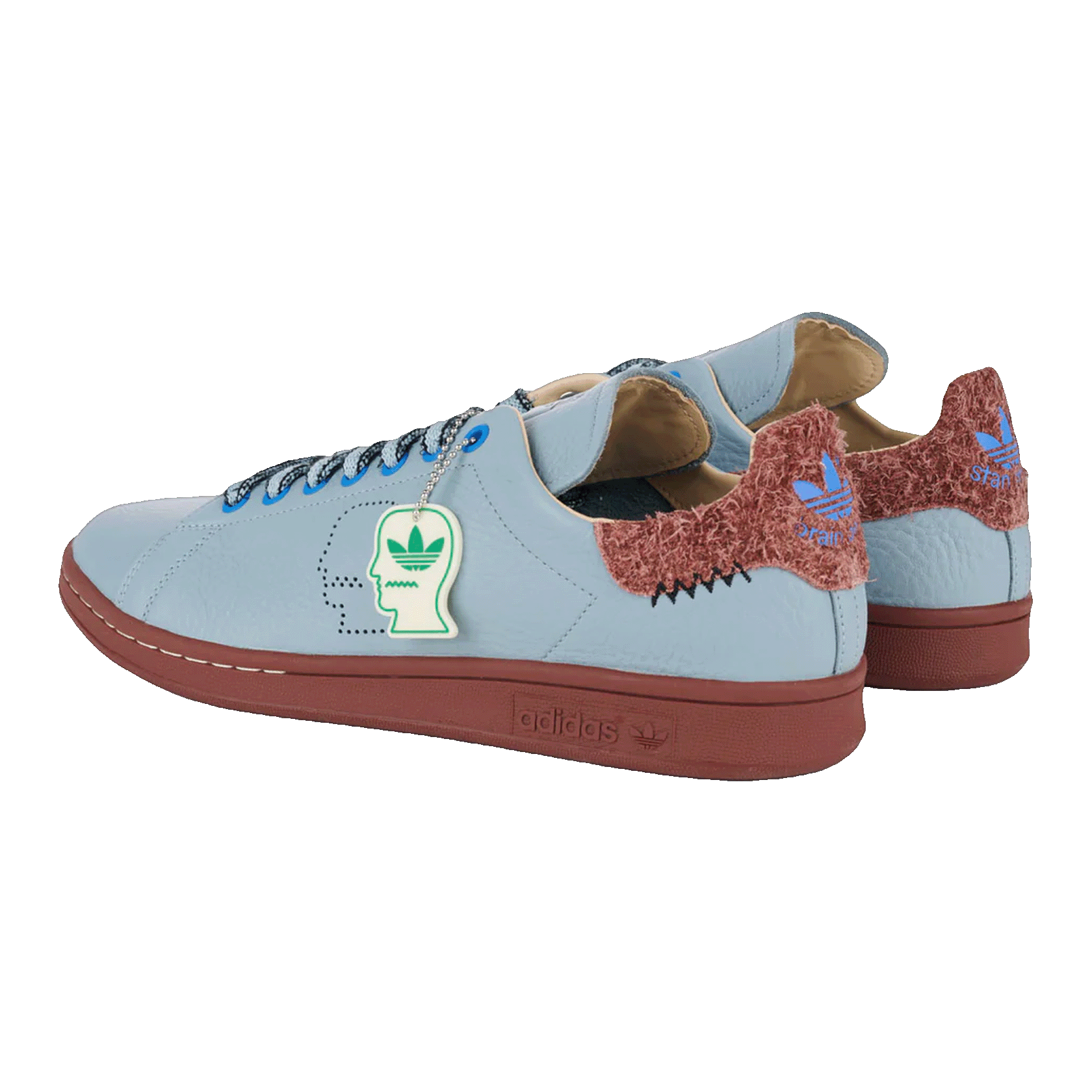 adidas Stan Smith Brain Dead Bahia Light Blue Back