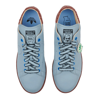 adidas Stan Smith Brain Dead Bahia Light Blue Oben