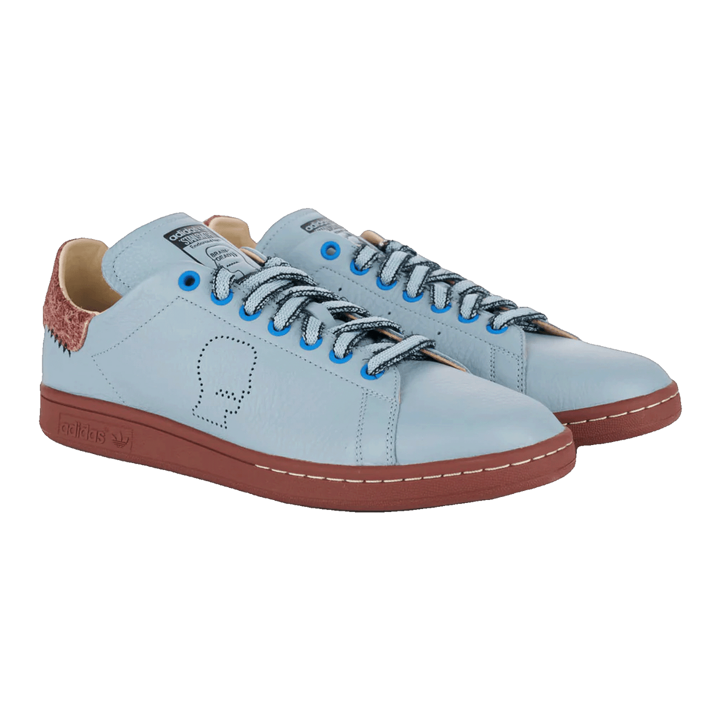 adidas Stan Smith Brain Dead Bahia Light Blue Side IH3430