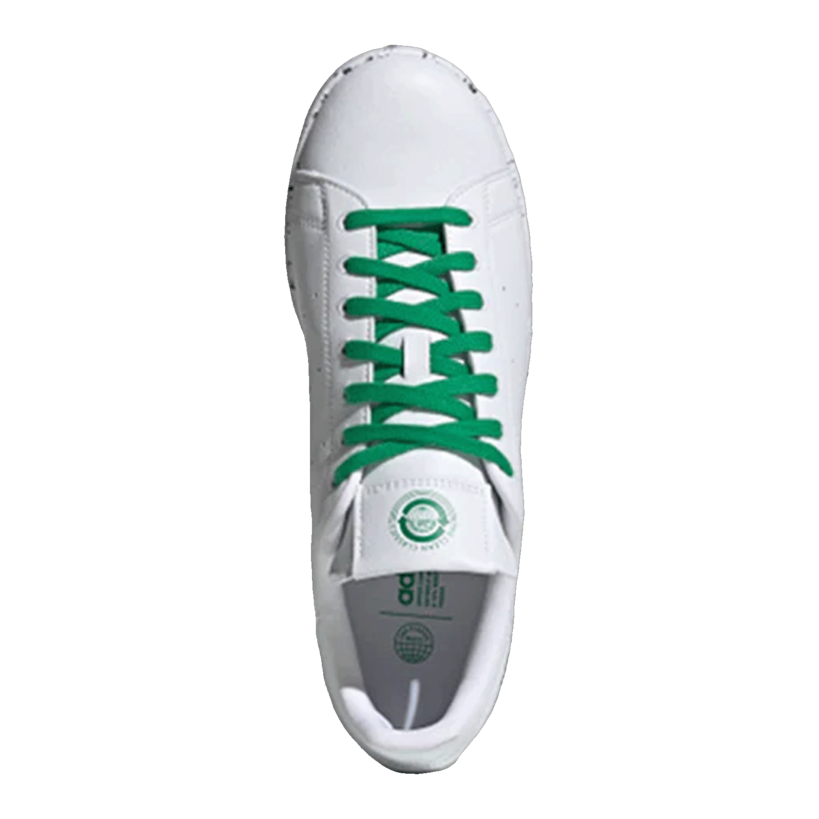 adidas Stan Smith Clean Classics White Green Oben