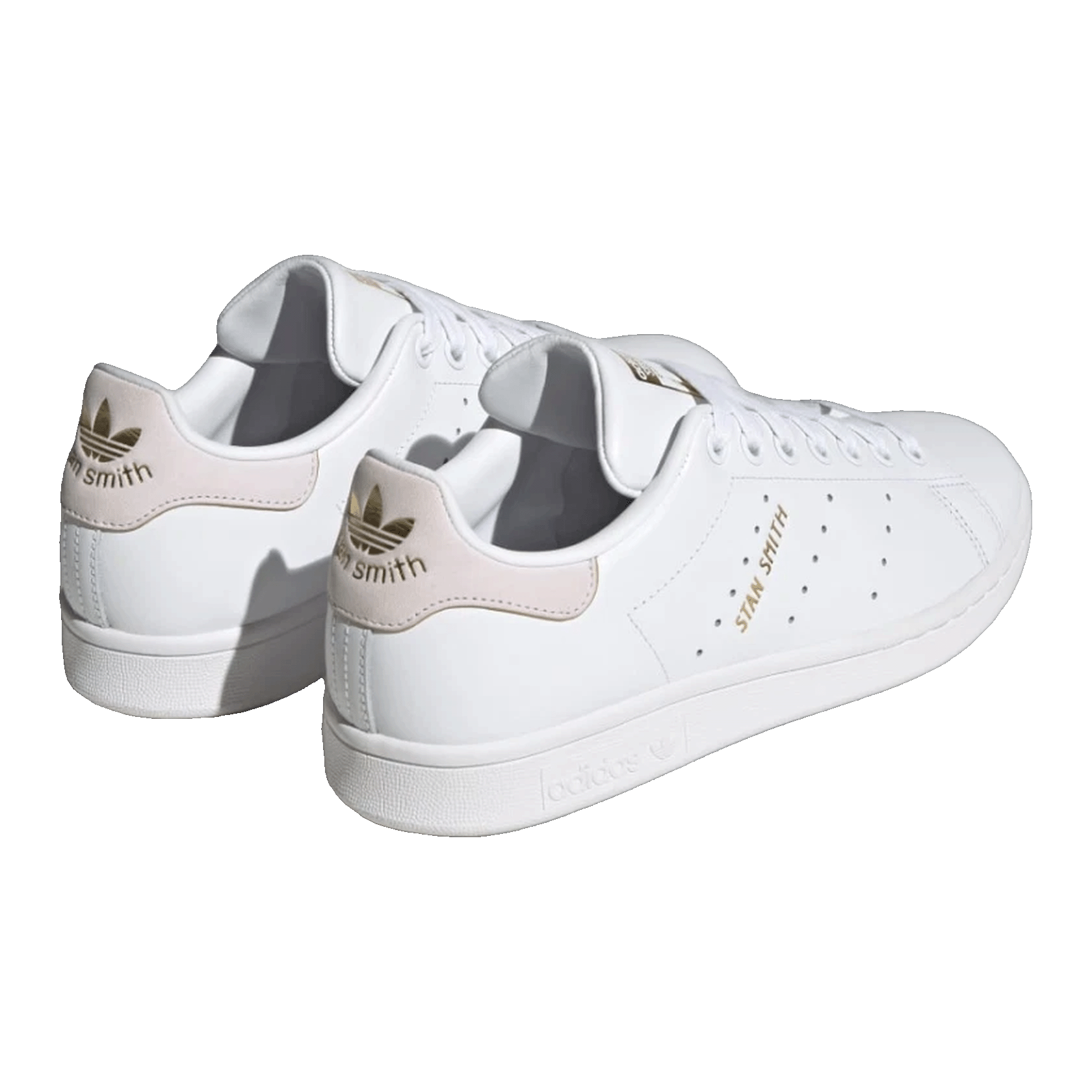 adidas Stan Smith Cloud White Almost Pink Gold Metallic (W) Back