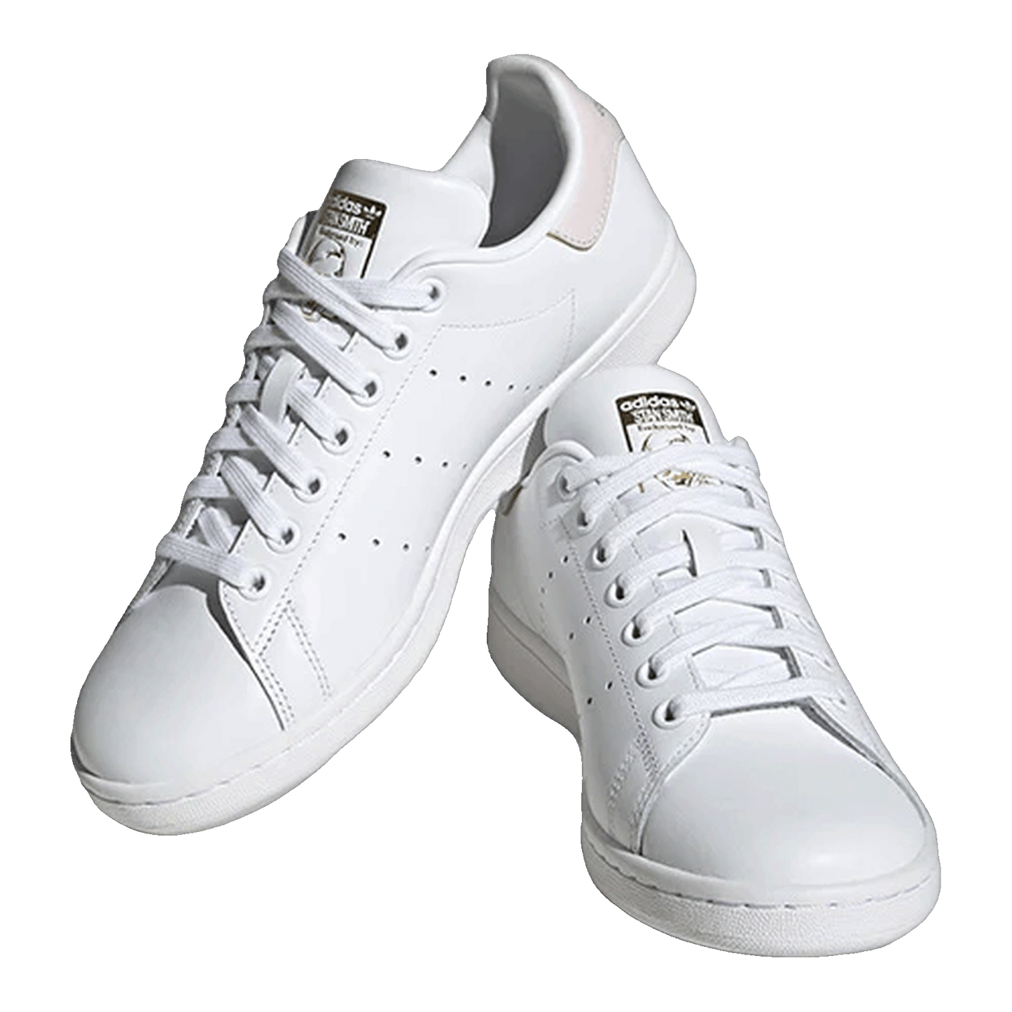 adidas Stan Smith Cloud White Almost Pink Gold Metallic (W) Side