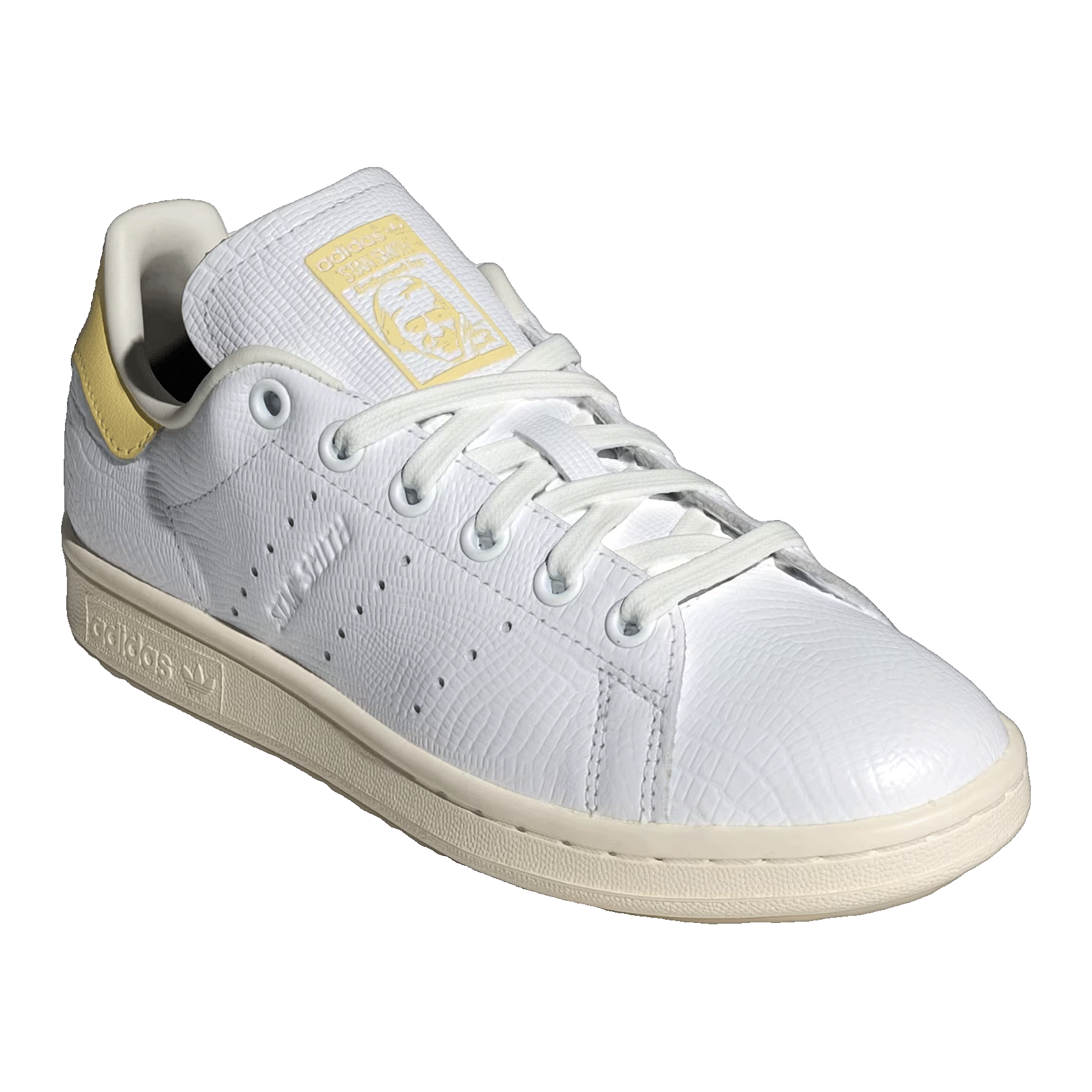adidas Stan Smith Cloud White Almost Yellow Off White (W) Side IE0464