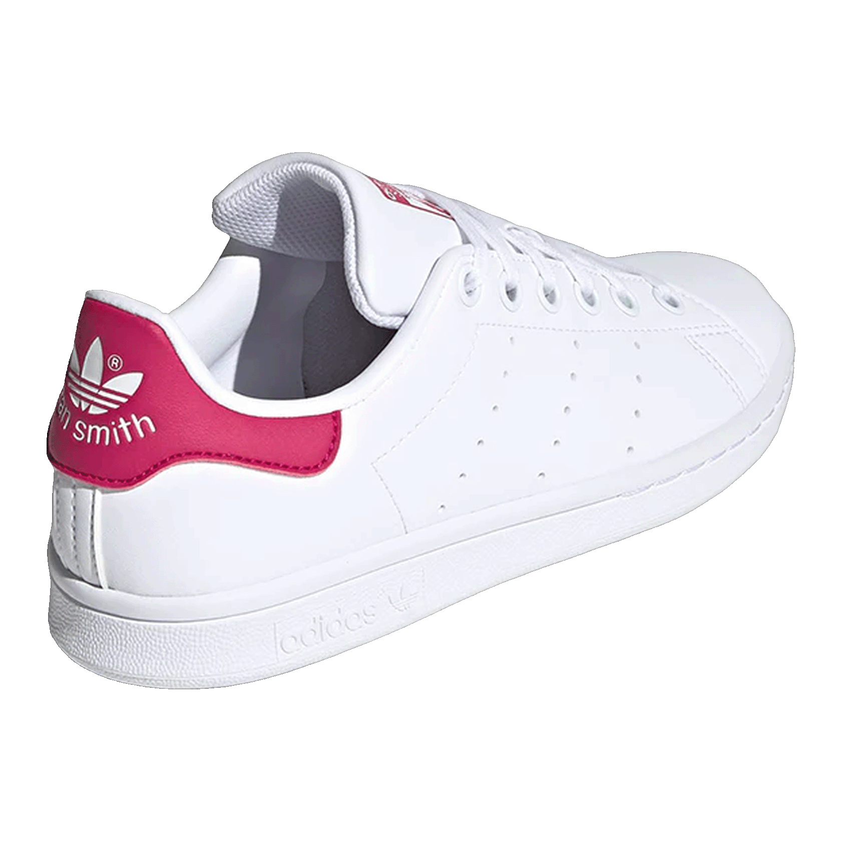 adidas Stan Smith Cloud White Bold Pink (GS) Back FX7522