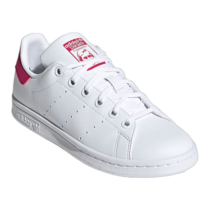 adidas Stan Smith Cloud White Bold Pink (GS) Side FX7522